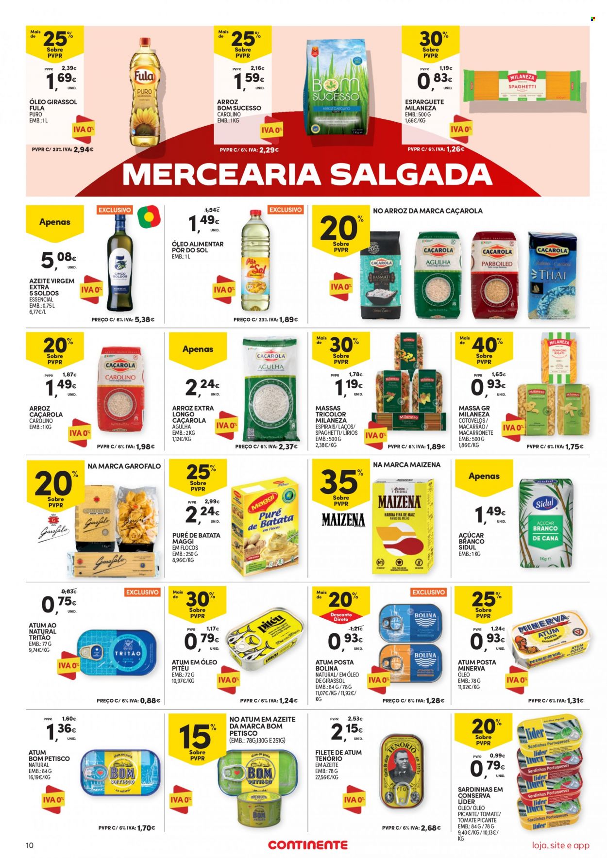 Folheto Continente Bom Dia - 5.9.2023 - 11.9.2023. Página 10