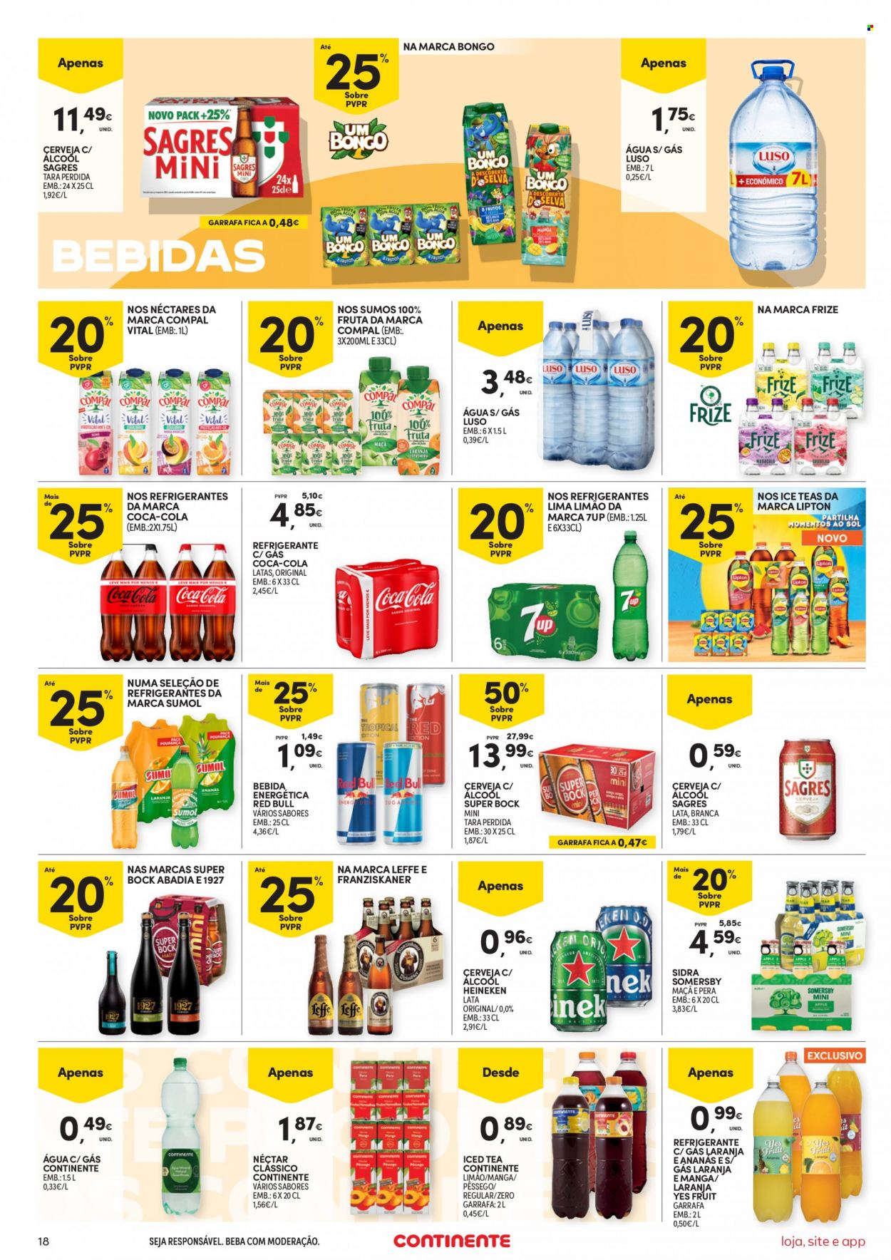 Folheto Continente Bom Dia - 5.9.2023 - 11.9.2023. Página 18