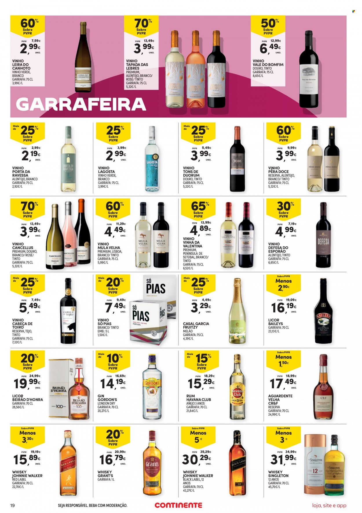 Folheto Continente Bom Dia - 5.9.2023 - 11.9.2023. Página 19