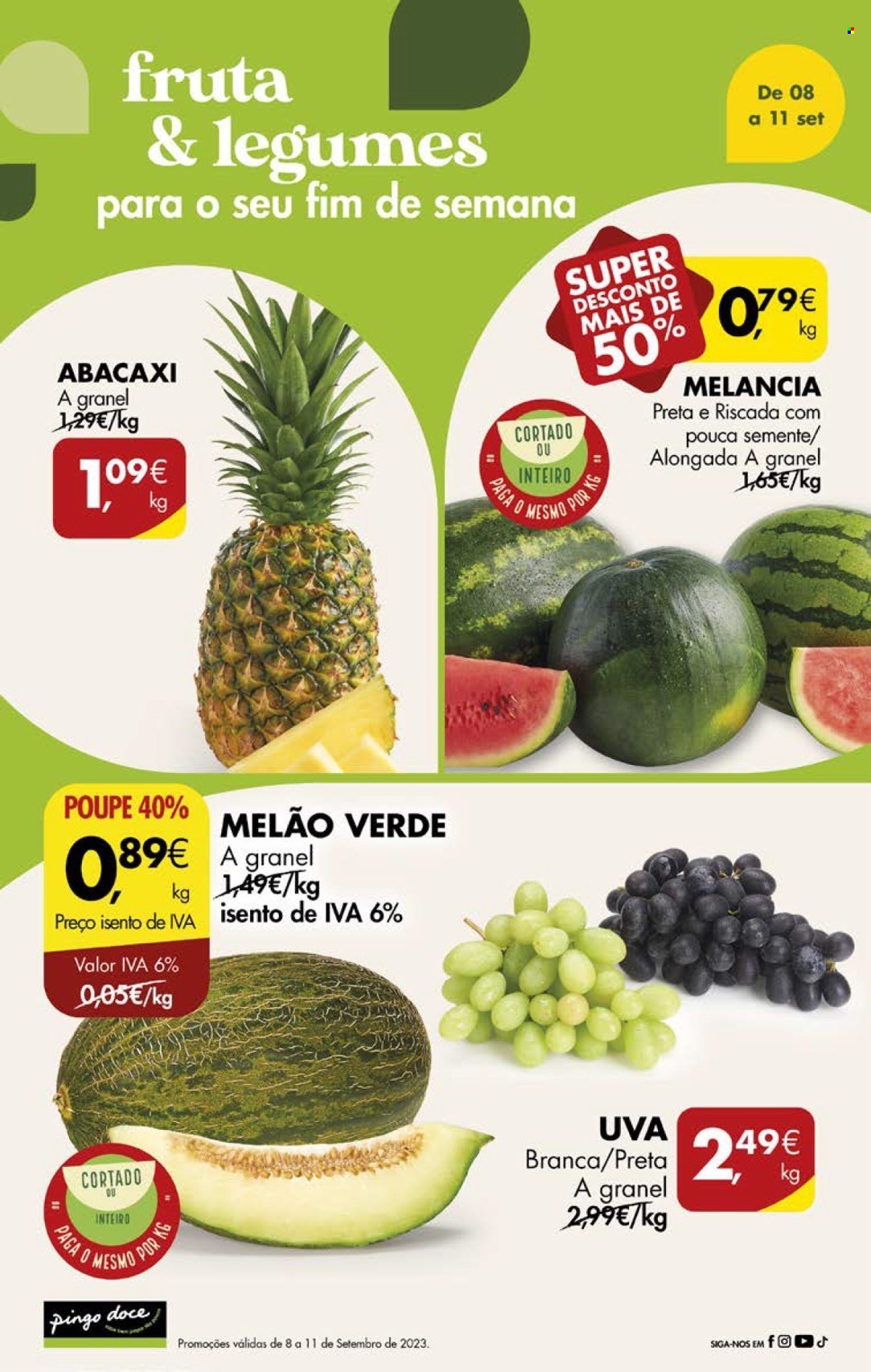 Folheto Pingo Doce - 8.9.2023 - 11.9.2023. Página 6