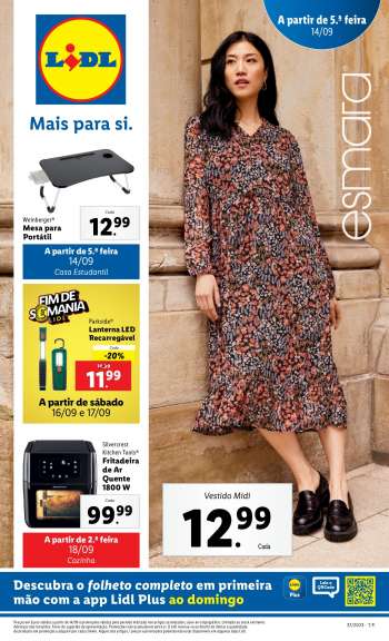 Folheto Lidl - 14.9.2023 - 20.9.2023.