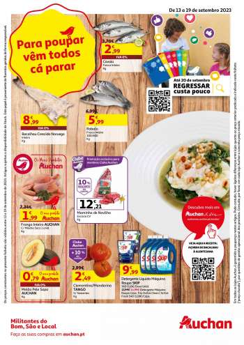 Folheto Auchan - 13.9.2023 - 19.9.2023.