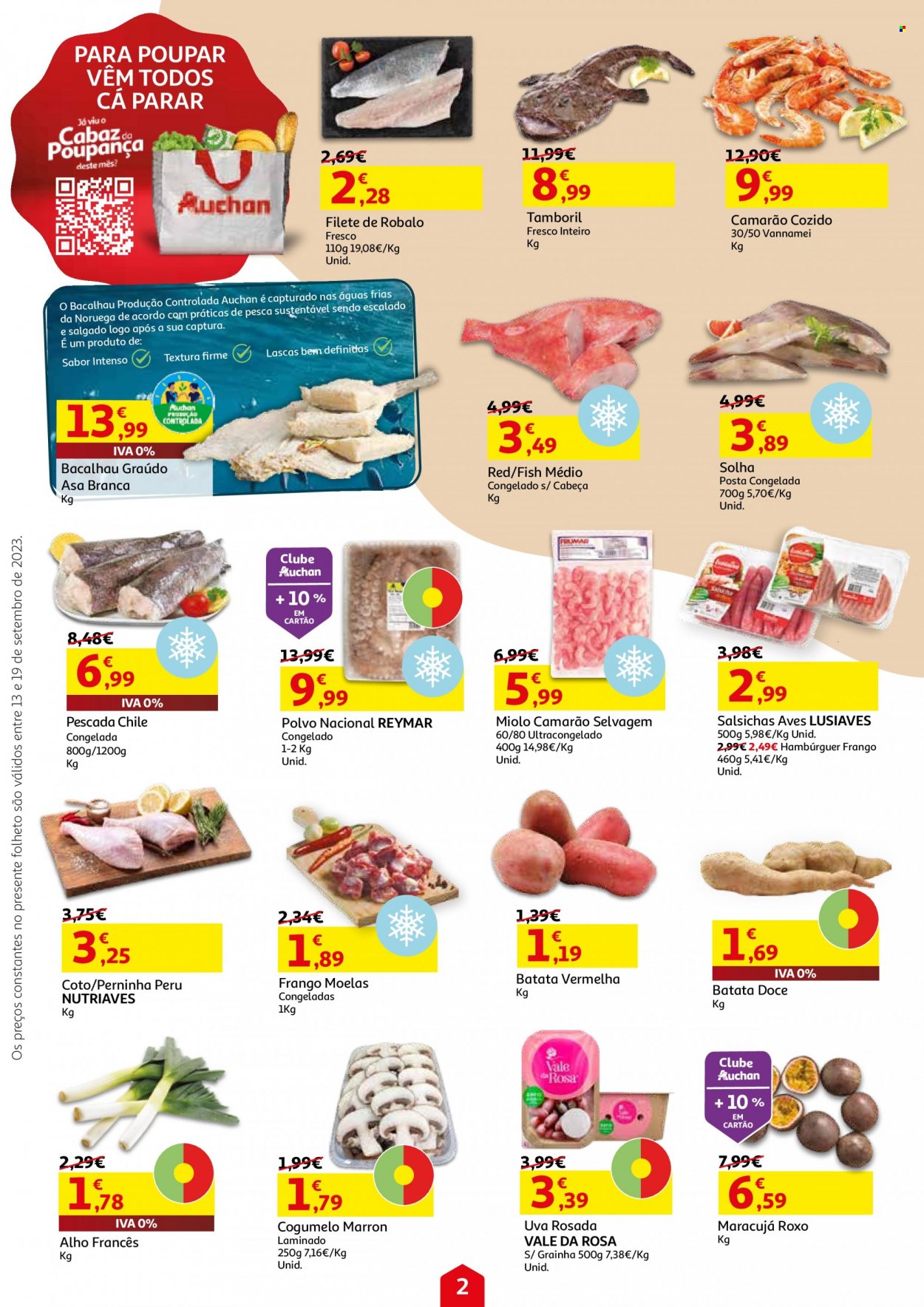Folheto Auchan - 13.9.2023 - 19.9.2023. Página 2
