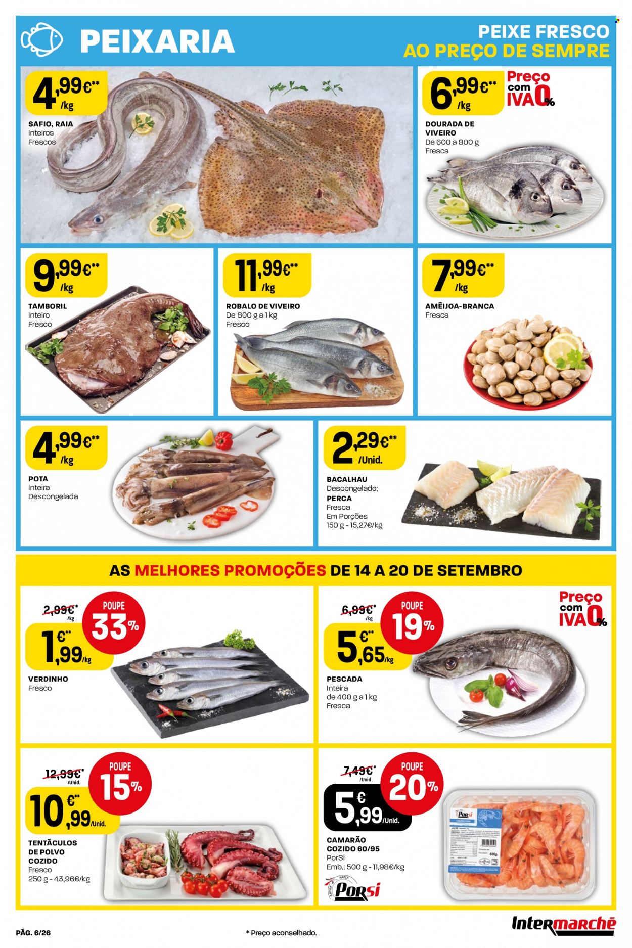 Folheto Intermarché - 14.9.2023 - 20.9.2023. Página 6