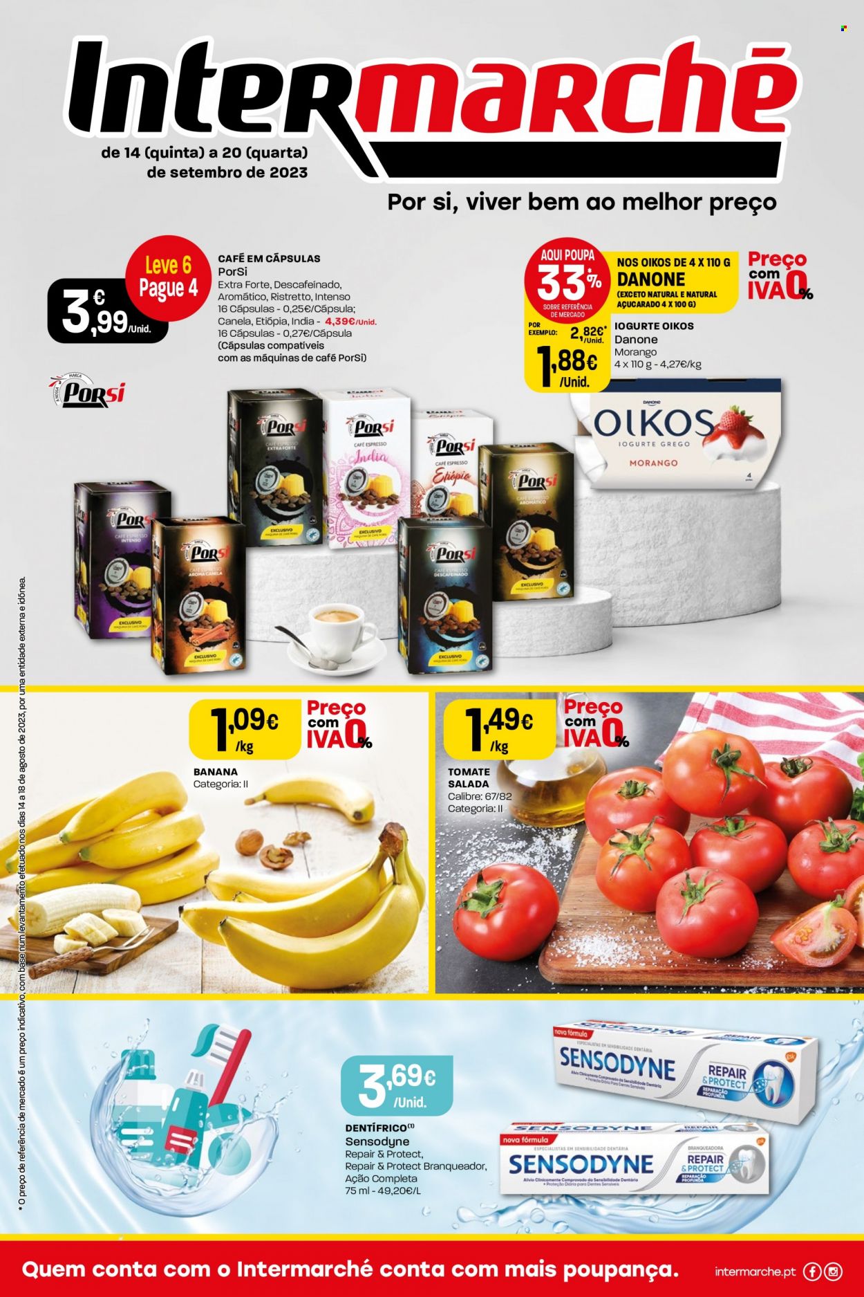 Folheto Intermarché - 14.9.2023 - 20.9.2023. Página 1