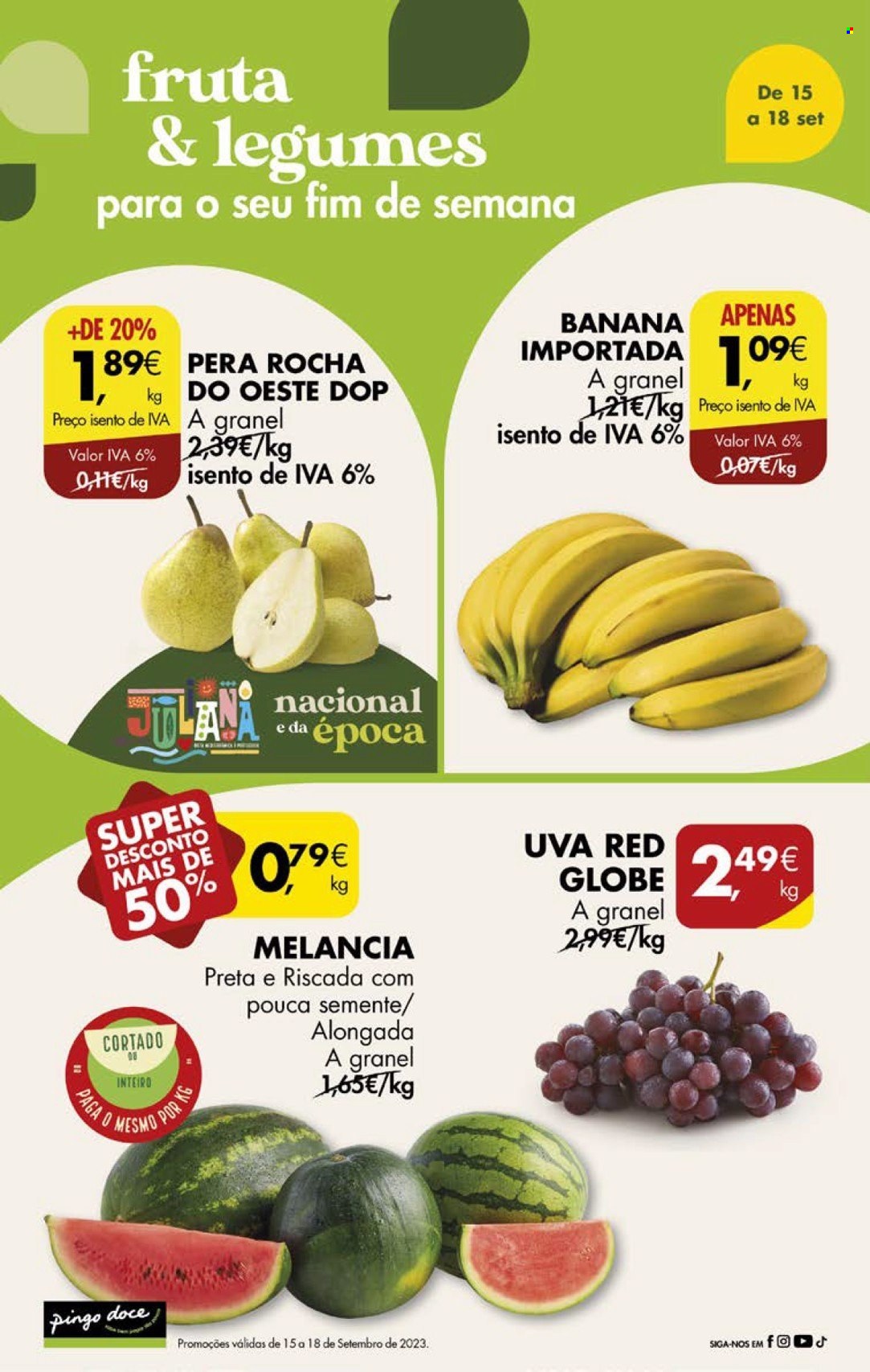 Folheto Pingo Doce - 15.9.2023 - 18.9.2023. Página 6