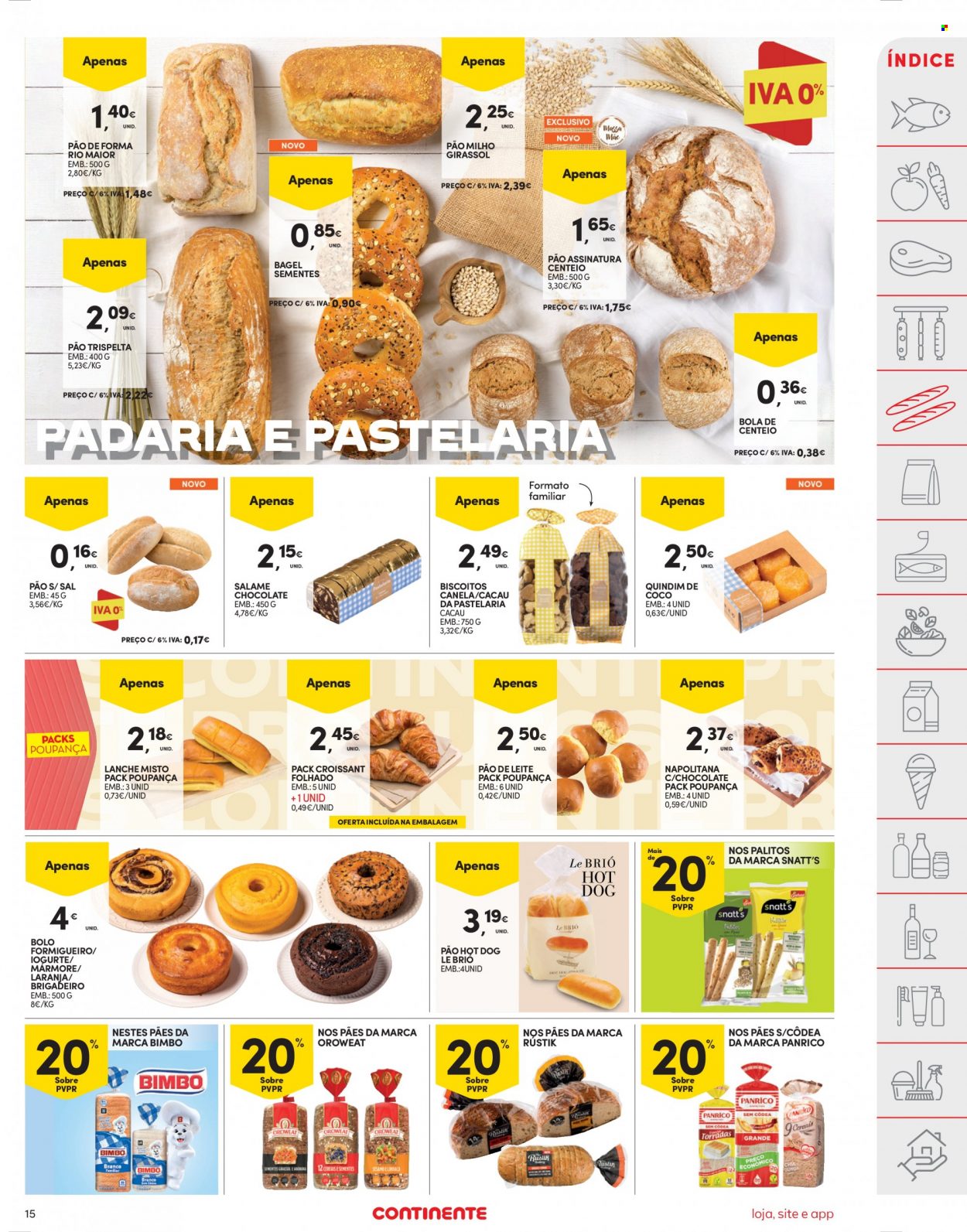 Folheto Continente - 19.9.2023 - 25.9.2023. Página 15