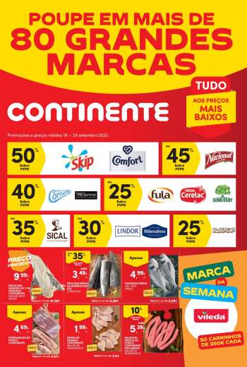 Folheto Continente Bom Dia - 19.9.2023 - 25.9.2023.