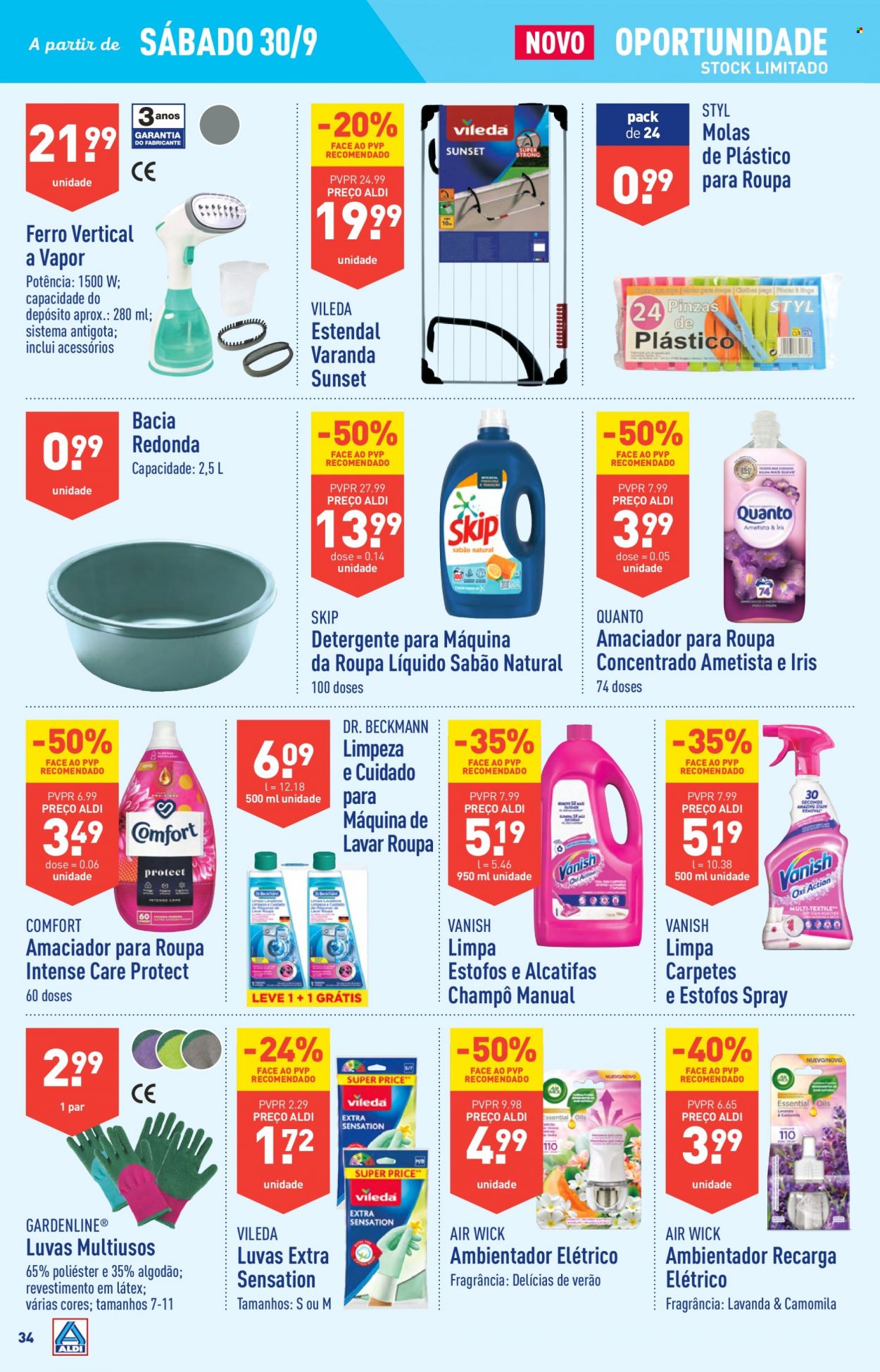 Folheto Aldi - 27.9.2023 - 3.10.2023. Página 34