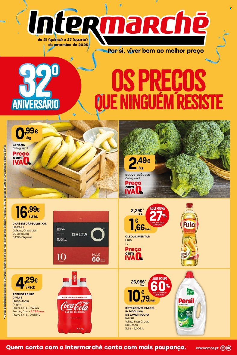 Folheto Intermarché - 21.9.2023 - 27.9.2023. Página 1