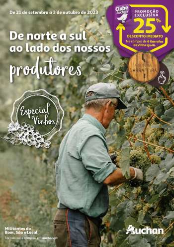 Folheto Auchan - 21.9.2023 - 3.10.2023.