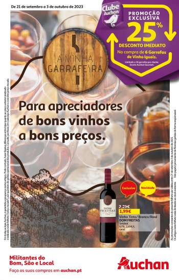 Folheto Auchan - 21.9.2023 - 3.10.2023.
