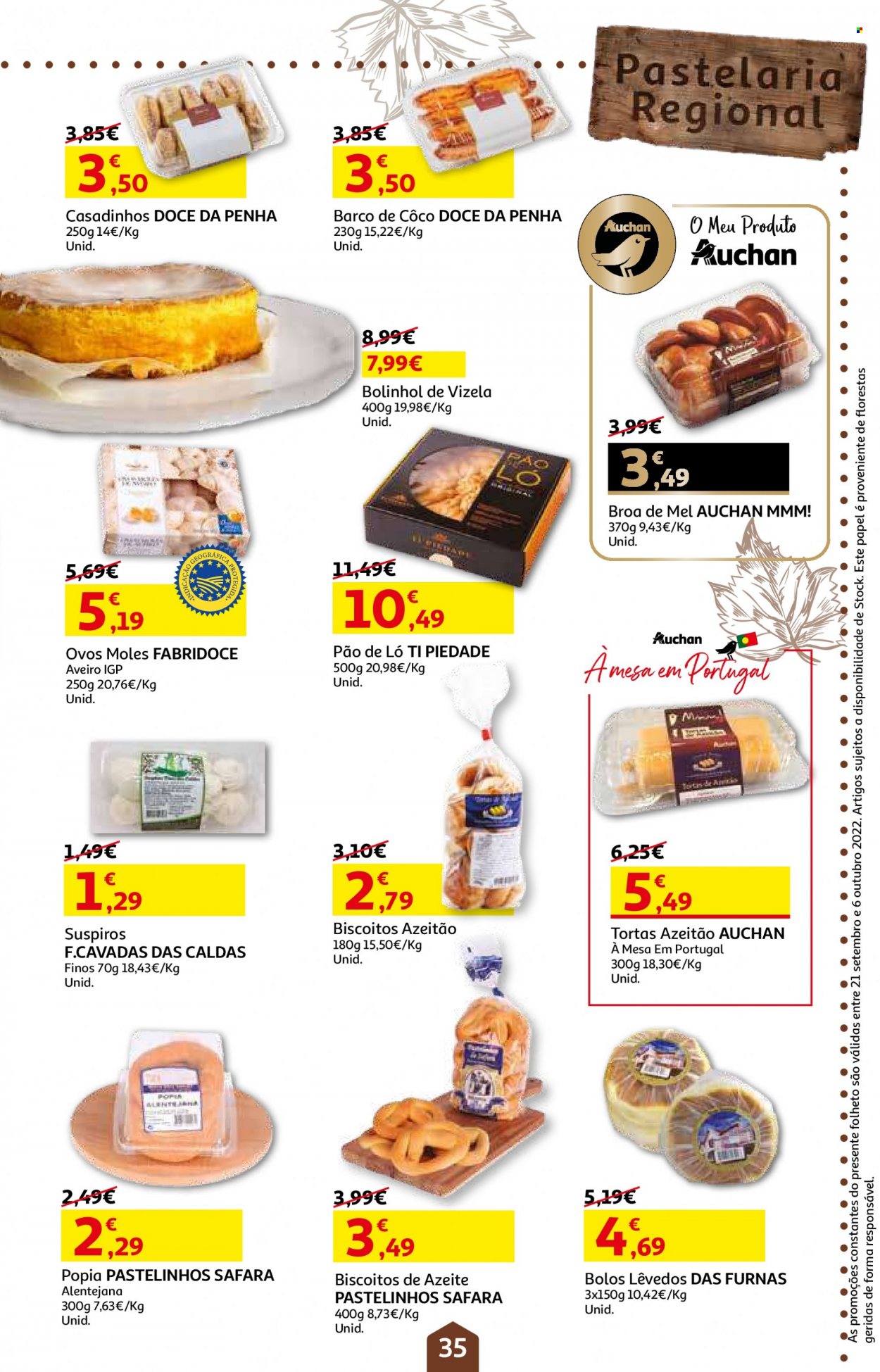 Folheto Auchan - 21.9.2023 - 3.10.2023. Página 35
