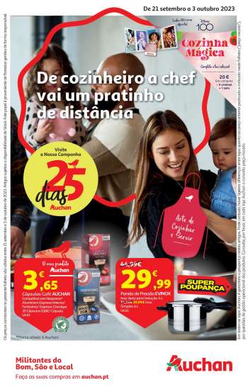 Folheto Auchan - 21.9.2023 - 3.10.2023.
