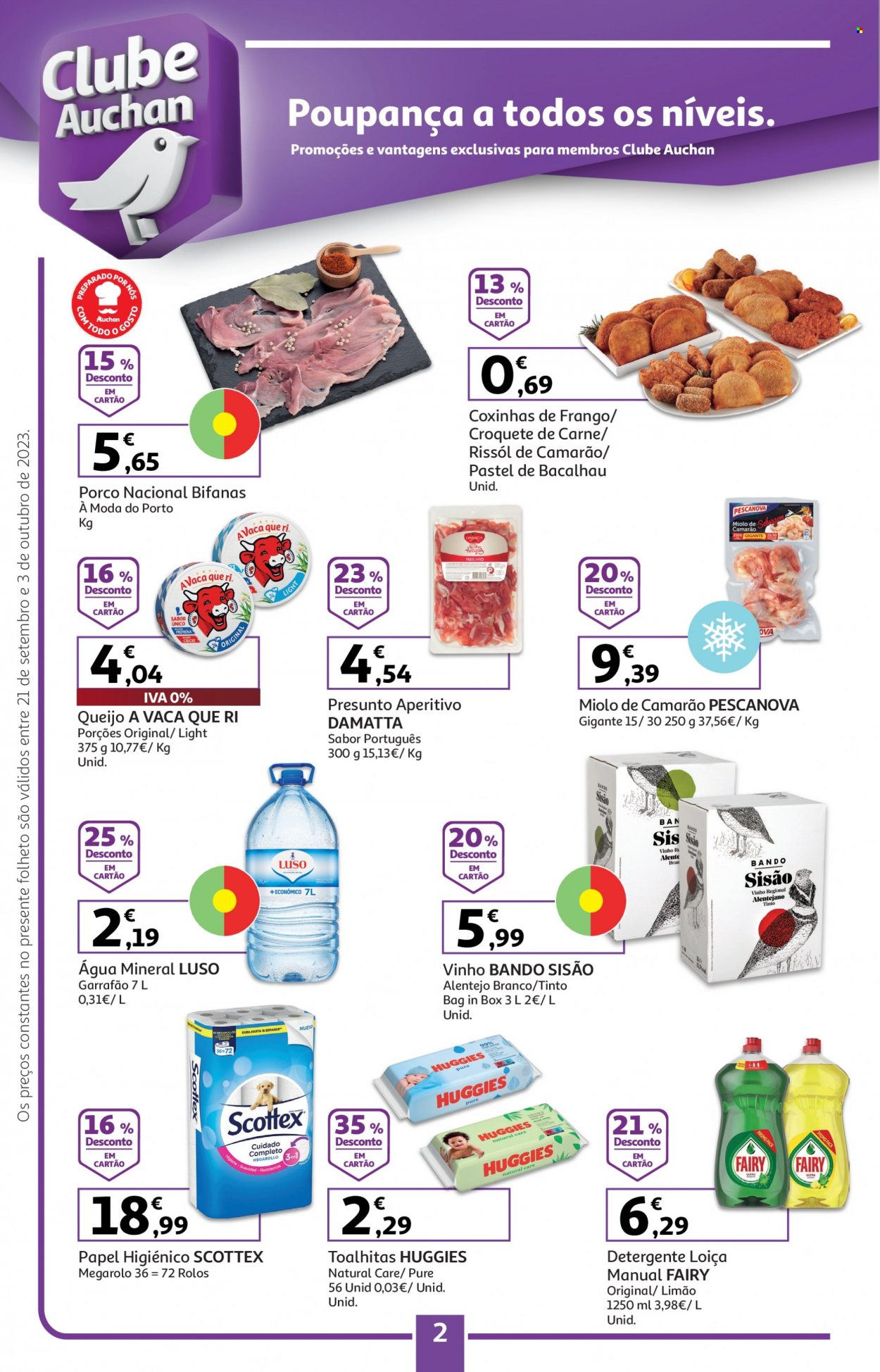 Folheto Auchan - 21.9.2023 - 3.10.2023. Página 2