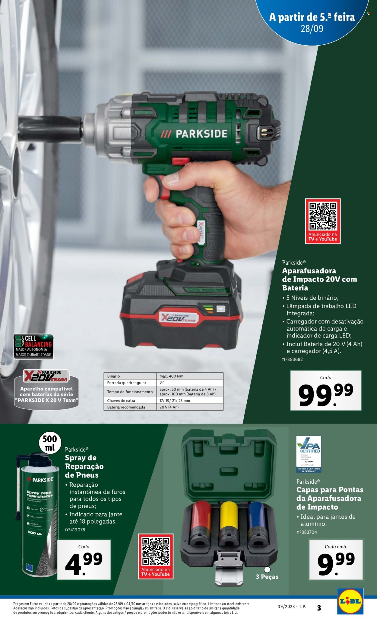 Folheto Lidl - 28.9.2023 - 4.10.2023. Página 3