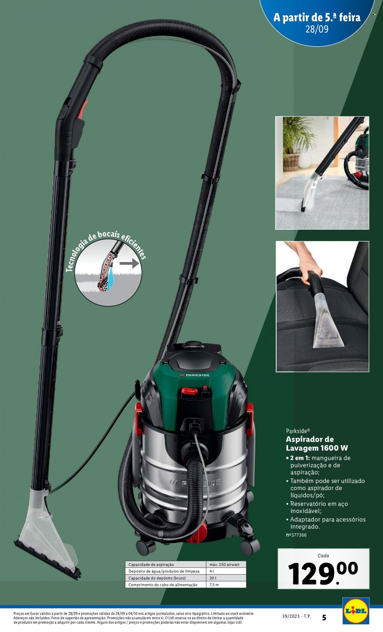 Folheto Lidl - 28.9.2023 - 4.10.2023. Página 5
