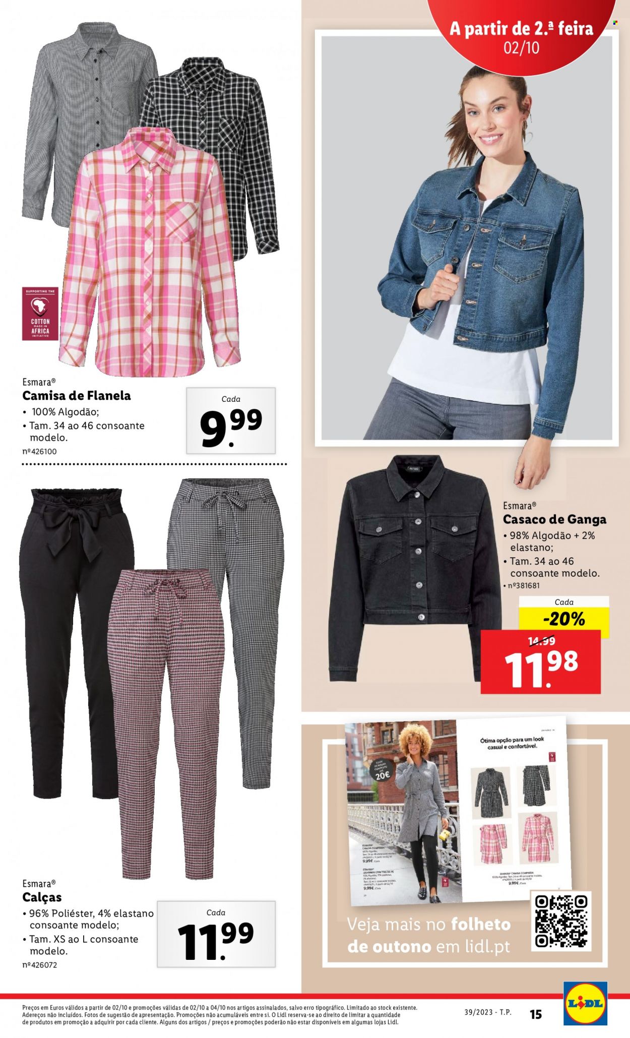 Folheto Lidl - 28.9.2023 - 4.10.2023. Página 15