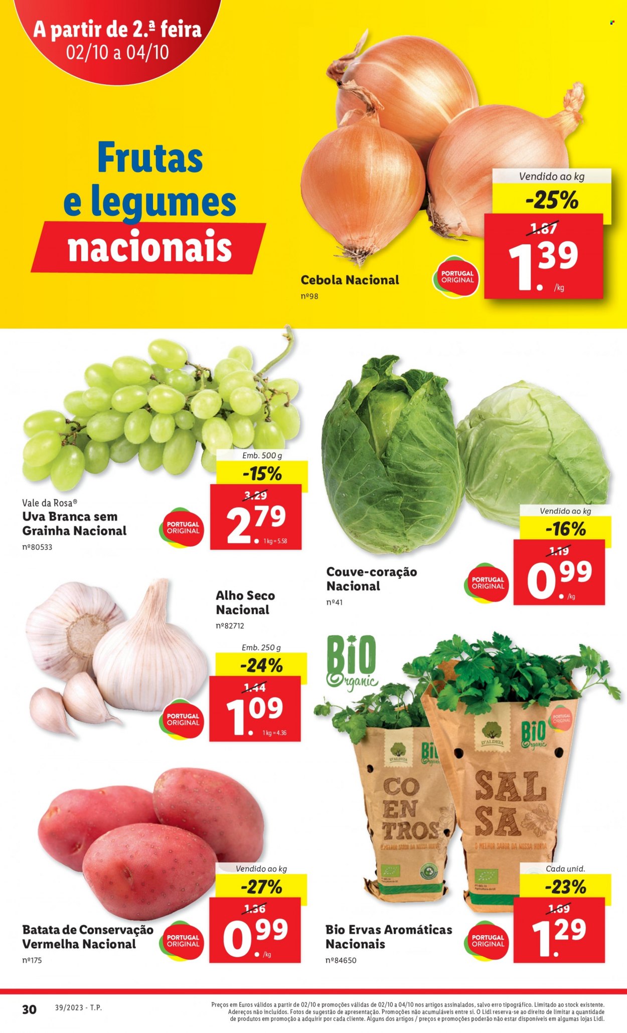 Folheto Lidl - 28.9.2023 - 4.10.2023. Página 30