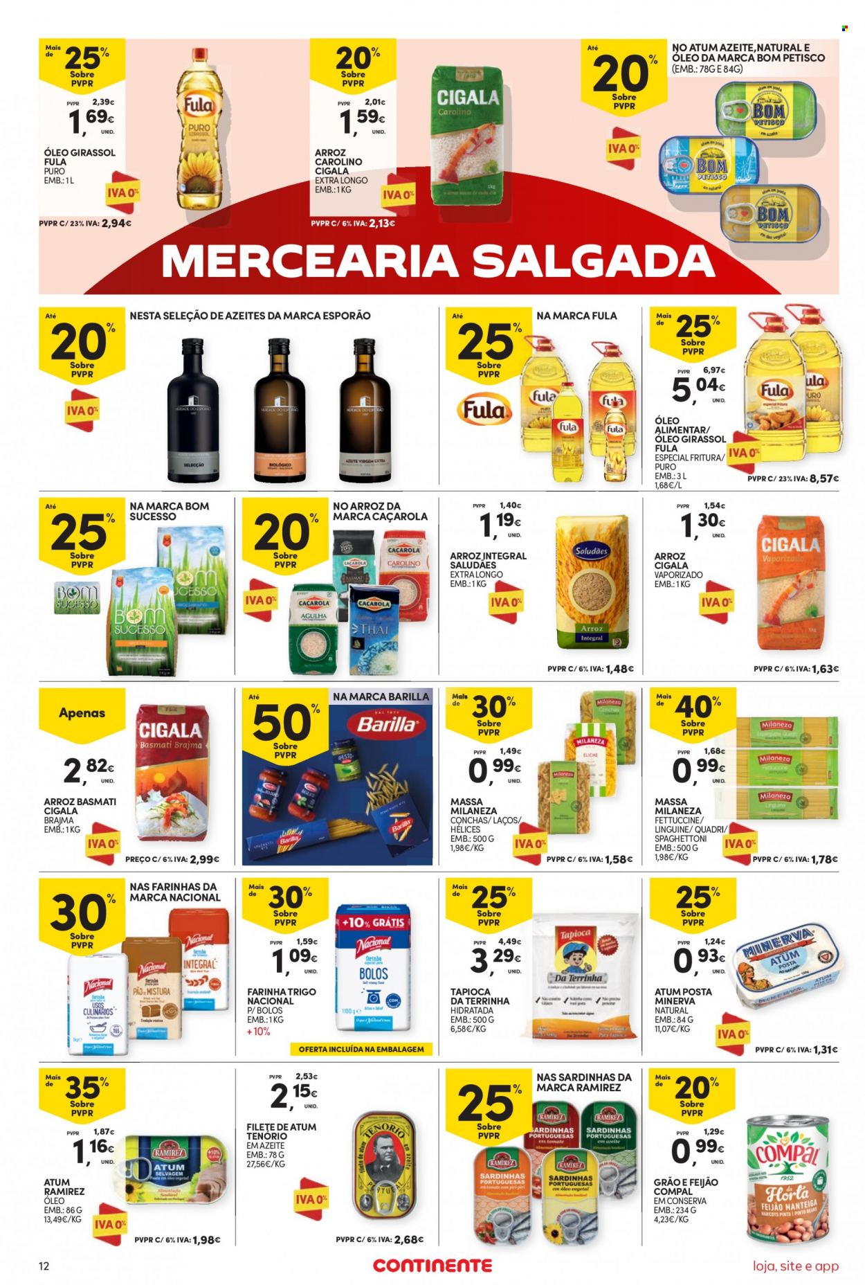 Folheto Continente Bom Dia - 26.9.2023 - 2.10.2023. Página 12