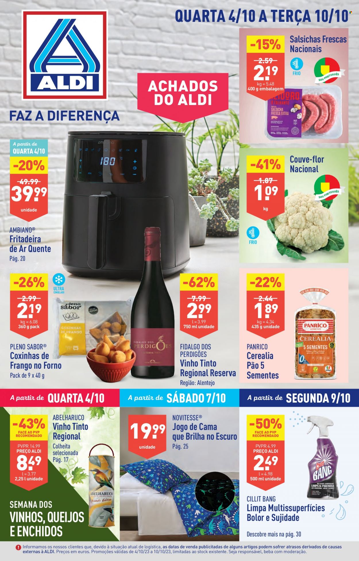 Folheto Aldi - 4.10.2023 - 10.10.2023. Página 1