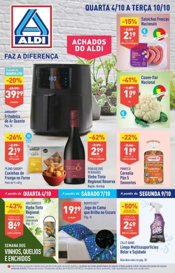 Folheto Aldi - 4.10.2023 - 10.10.2023.