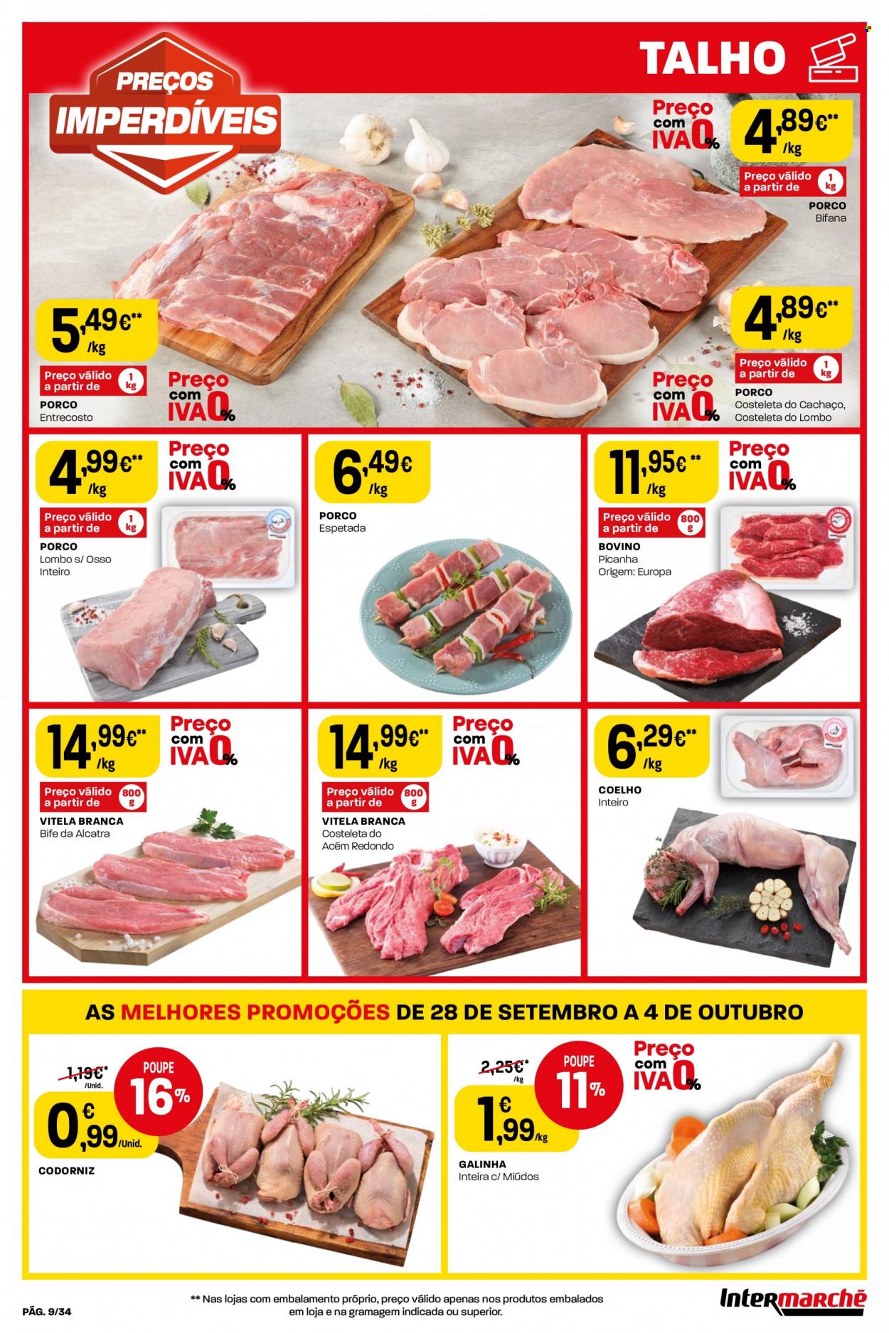 Folheto Intermarché - 28.9.2023 - 4.10.2023. Página 9