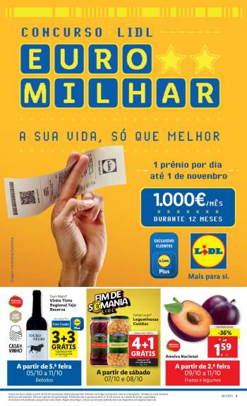 Folheto Lidl - 5.10.2023 - 11.10.2023.