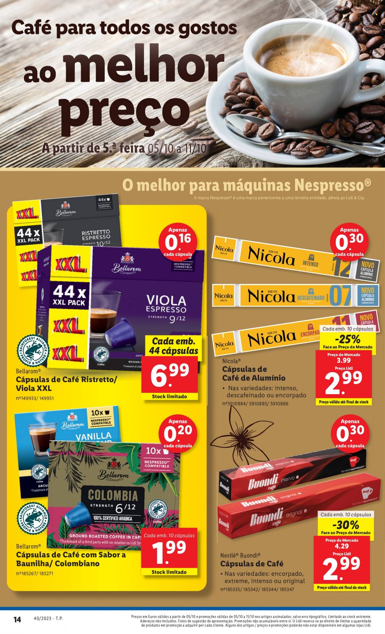 Folheto Lidl - 5.10.2023 - 11.10.2023. Página 14