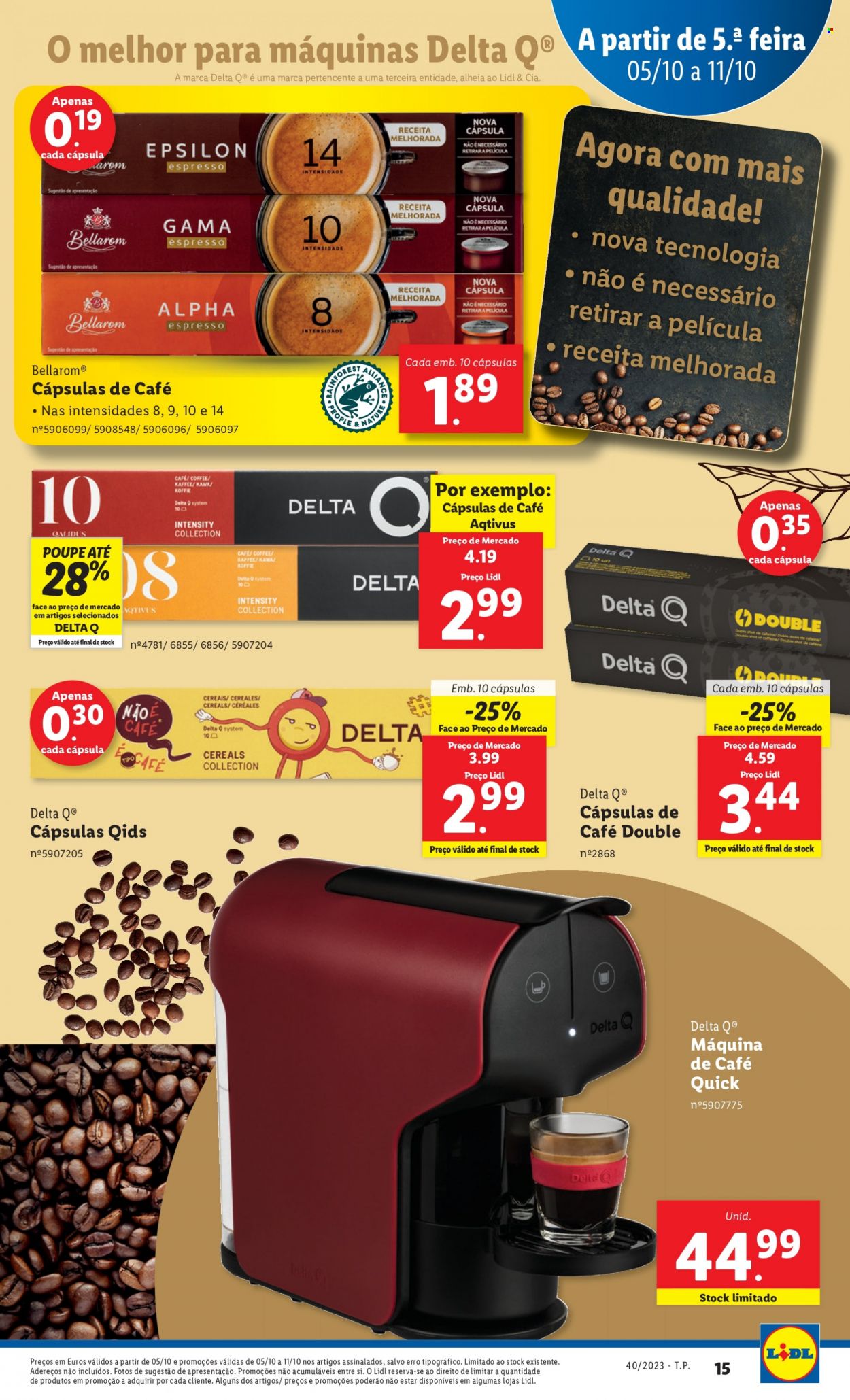 Folheto Lidl - 5.10.2023 - 11.10.2023. Página 15
