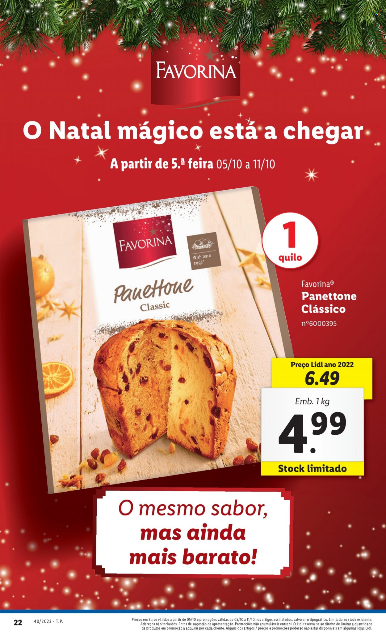Folheto Lidl - 5.10.2023 - 11.10.2023. Página 22