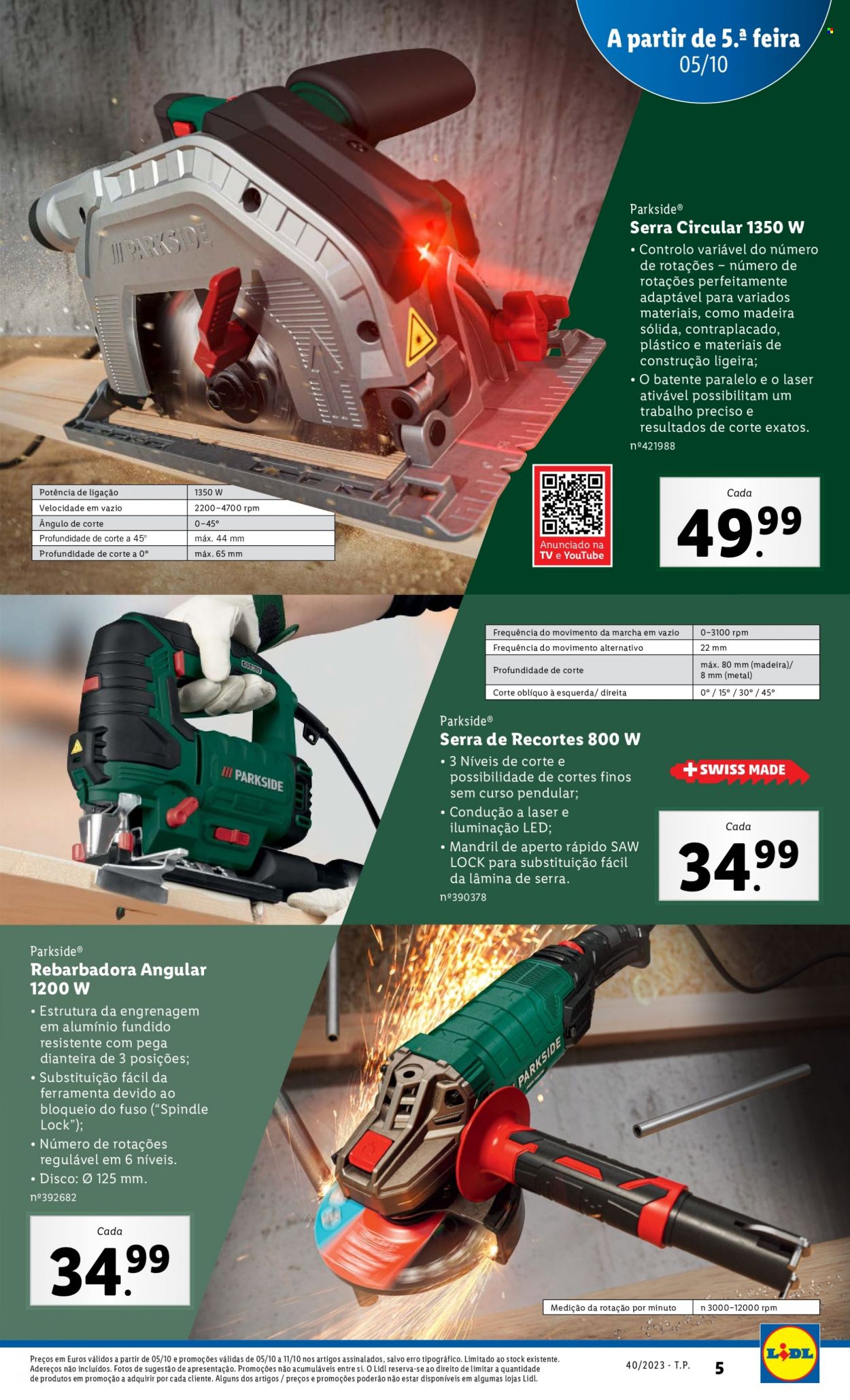 Folheto Lidl - 5.10.2023 - 11.10.2023. Página 37