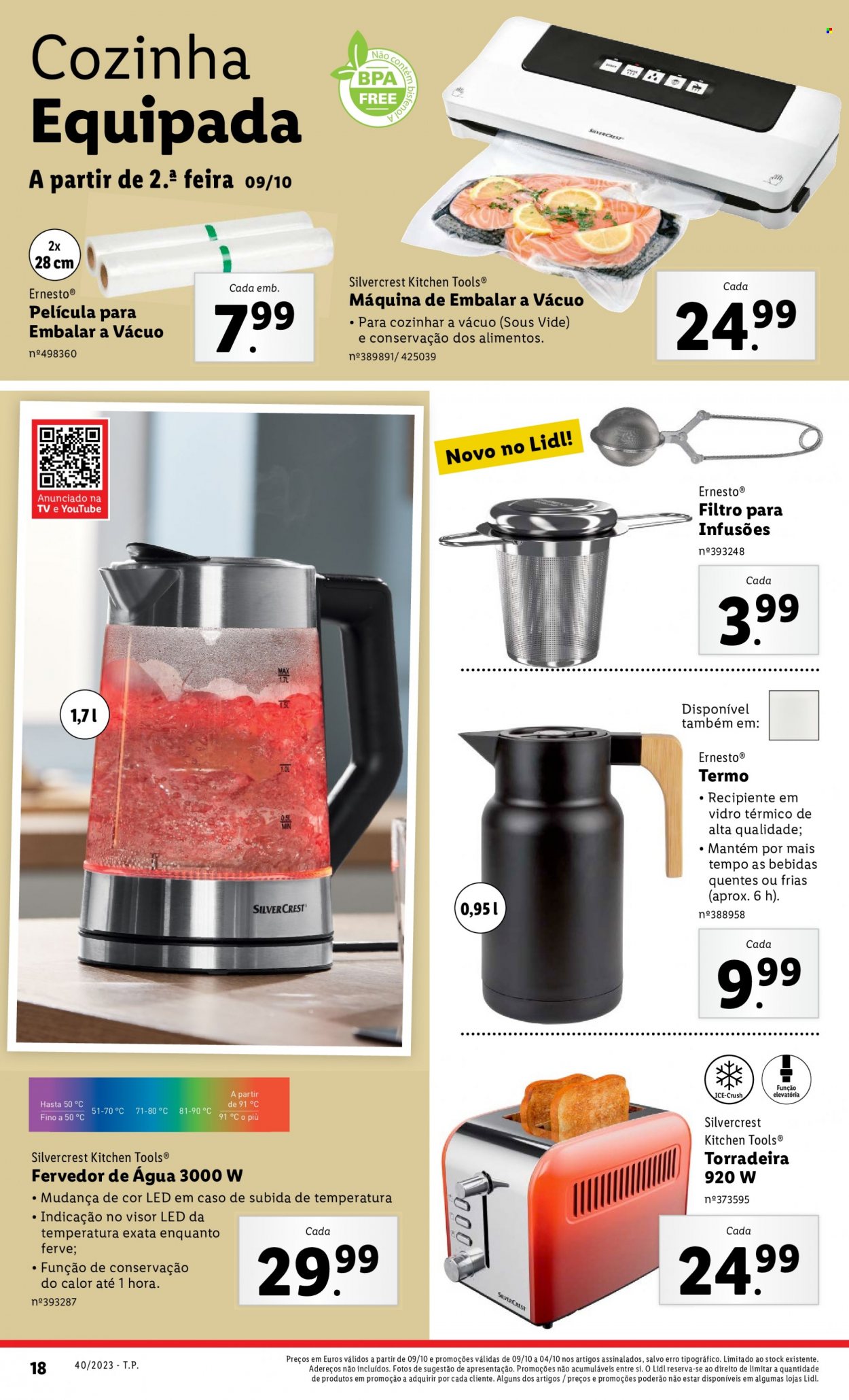 Folheto Lidl - 5.10.2023 - 11.10.2023. Página 18