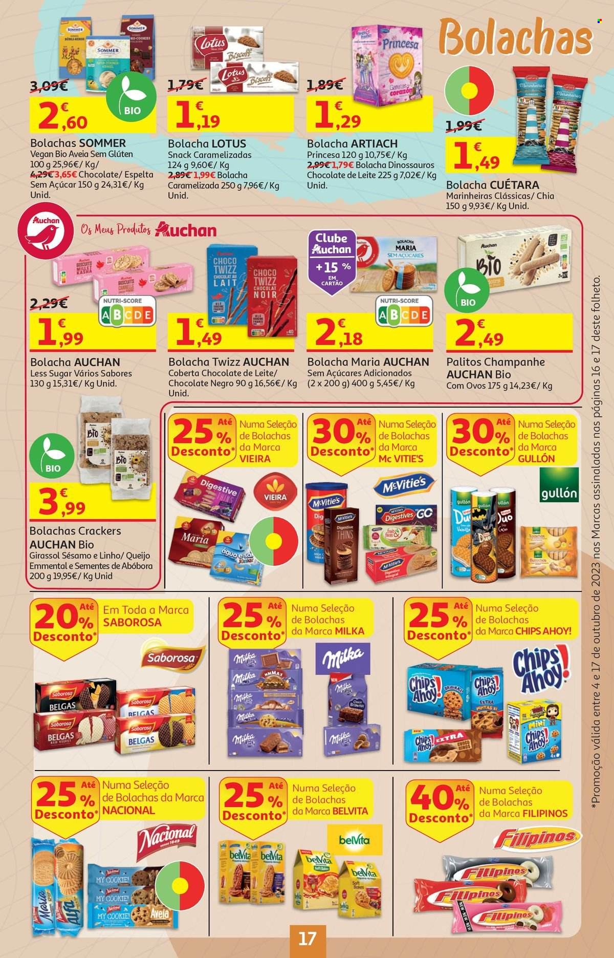 Folheto Auchan - 4.10.2023 - 17.10.2023. Página 17