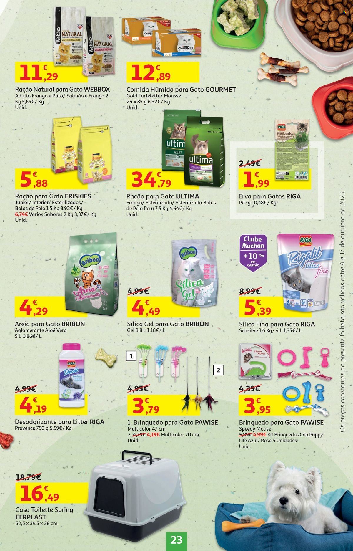 Folheto Auchan - 4.10.2023 - 17.10.2023. Página 23