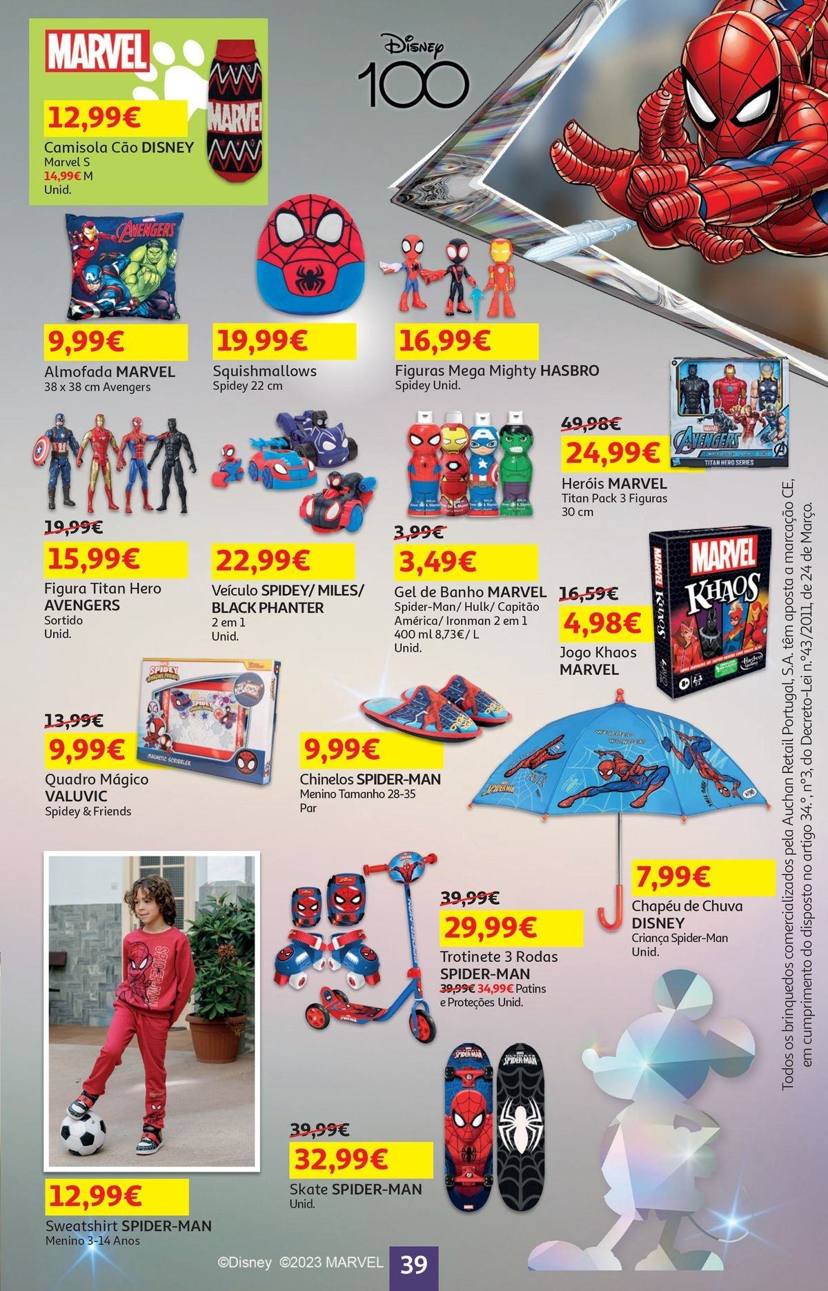 Folheto Auchan - 4.10.2023 - 17.10.2023. Página 39