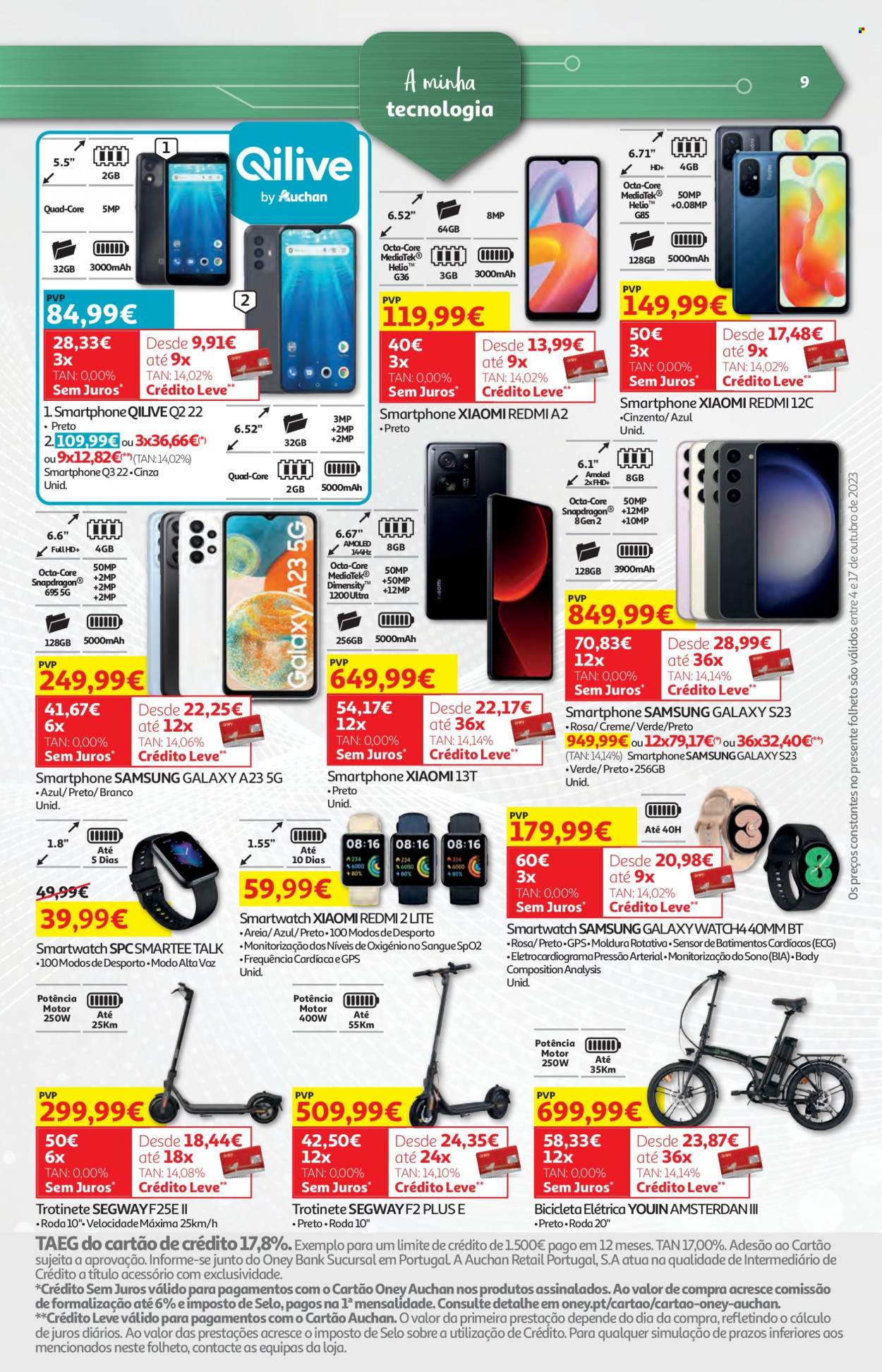 Folheto Auchan - 4.10.2023 - 17.10.2023. Página 9