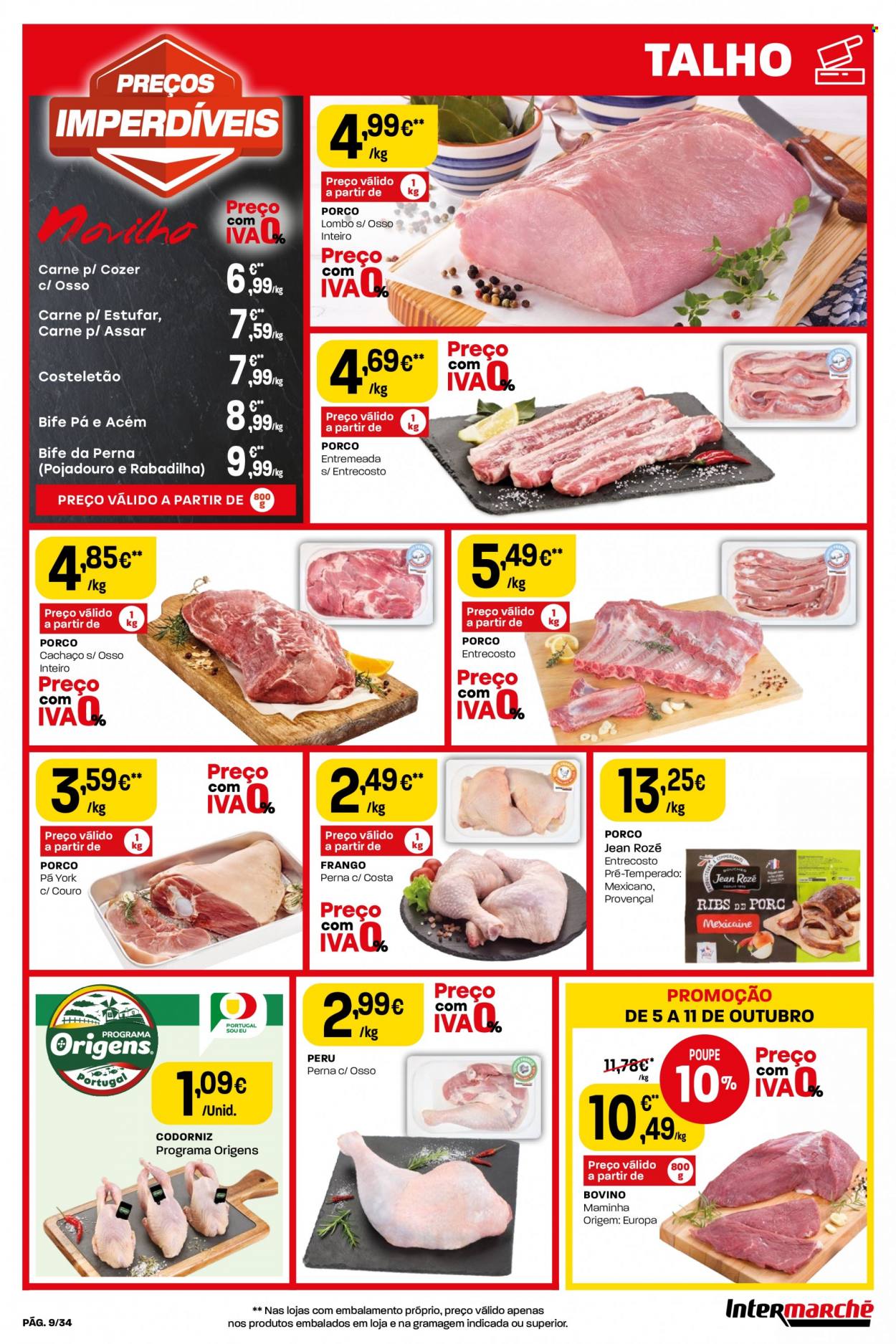 Folheto Intermarché - 5.10.2023 - 11.10.2023. Página 9