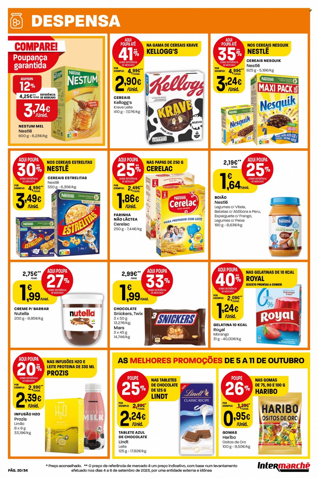 Folheto Intermarché - 5.10.2023 - 11.10.2023. Página 20