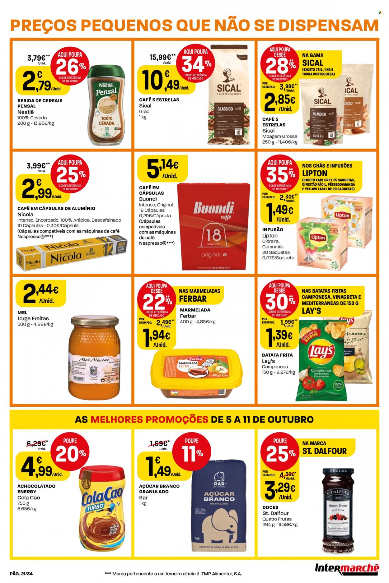 Folheto Intermarché - 5.10.2023 - 11.10.2023. Página 21