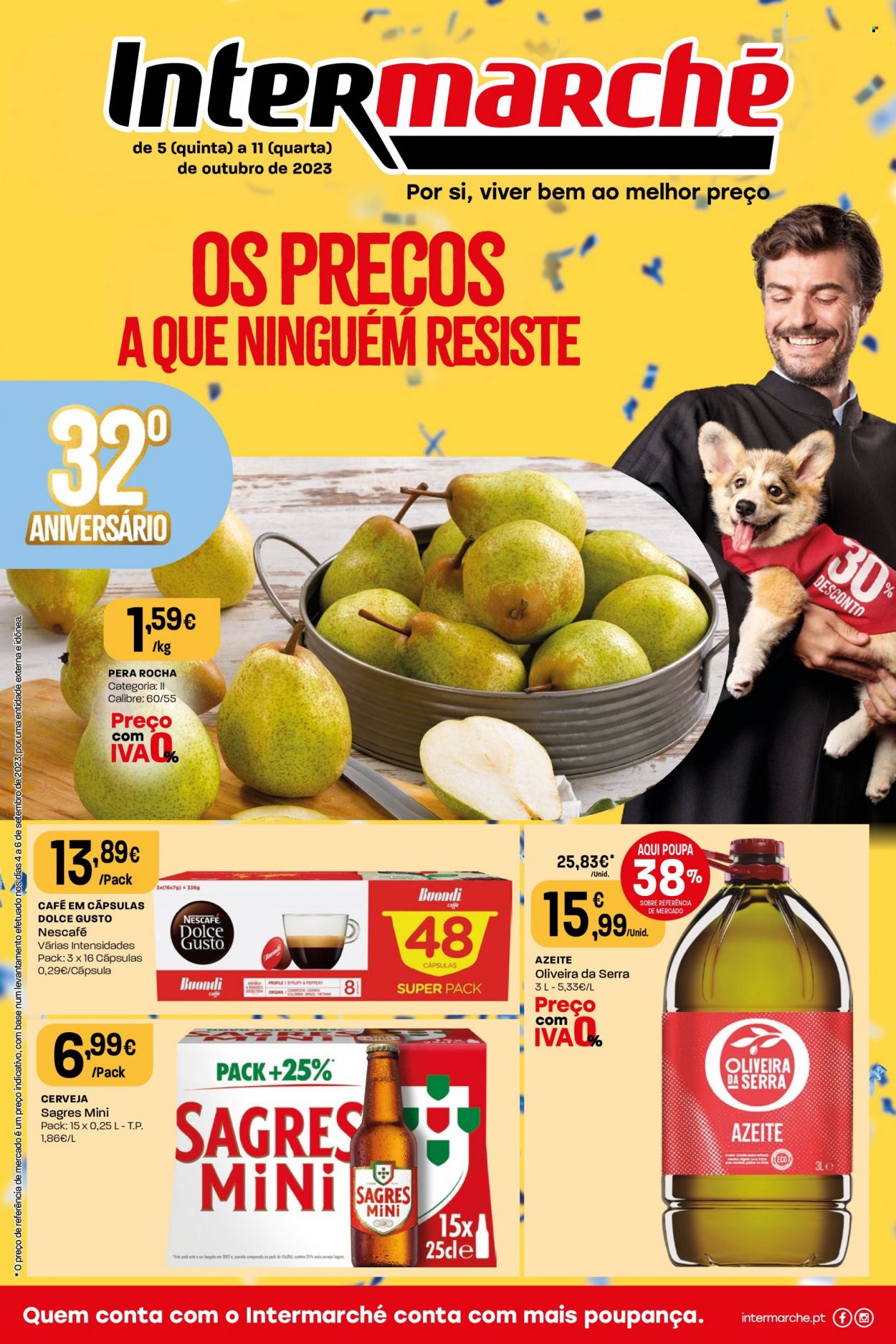 Folheto Intermarché - 5.10.2023 - 11.10.2023. Página 1
