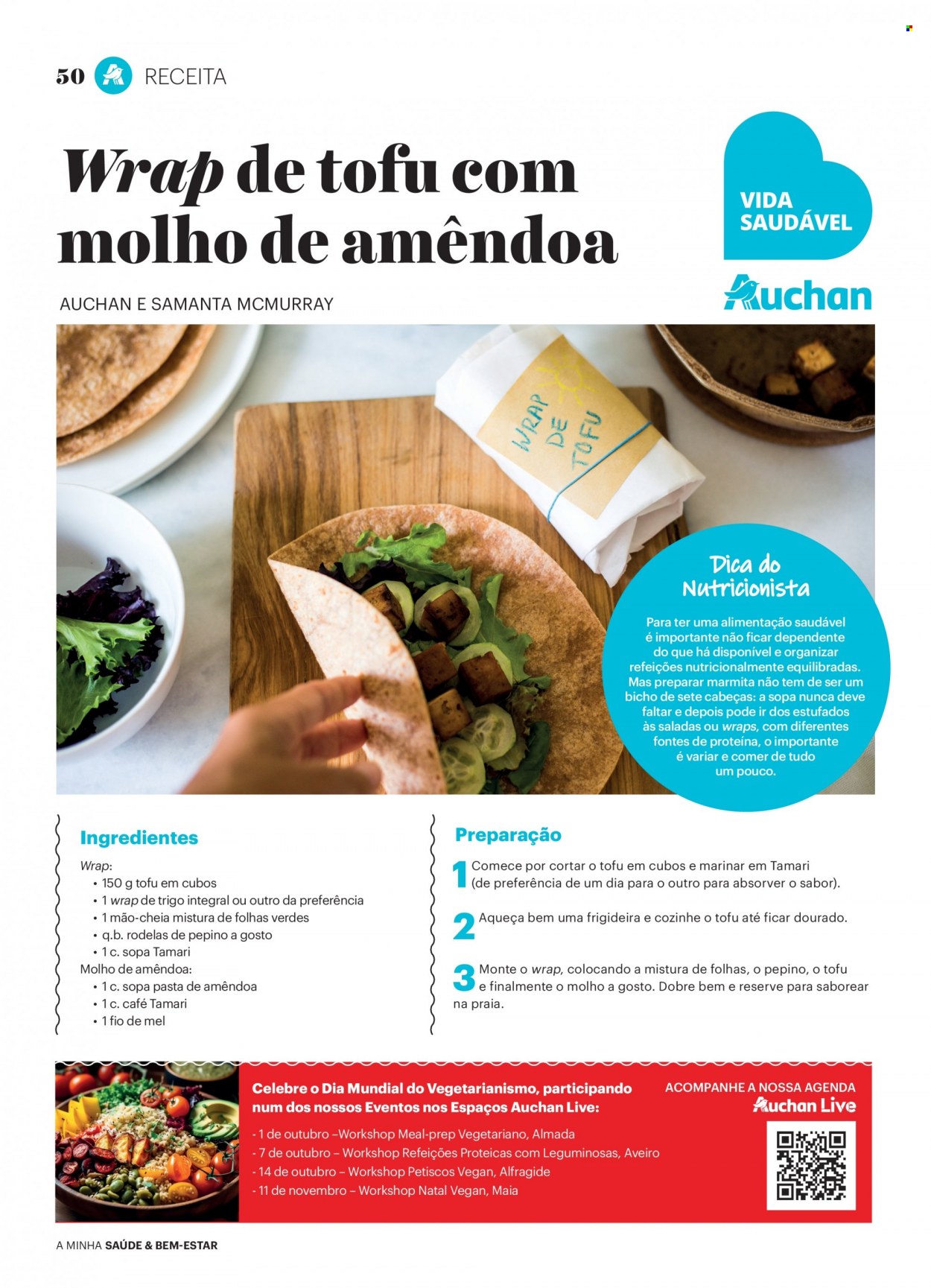 Folheto Auchan - 6.10.2023 - 7.11.2023. Página 50