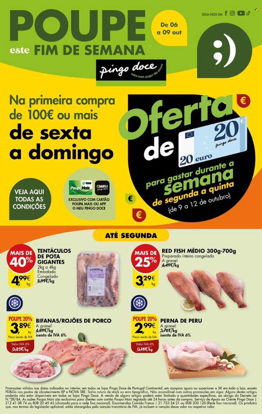 Folheto Pingo Doce - 6.10.2023 - 9.10.2023. Página 1