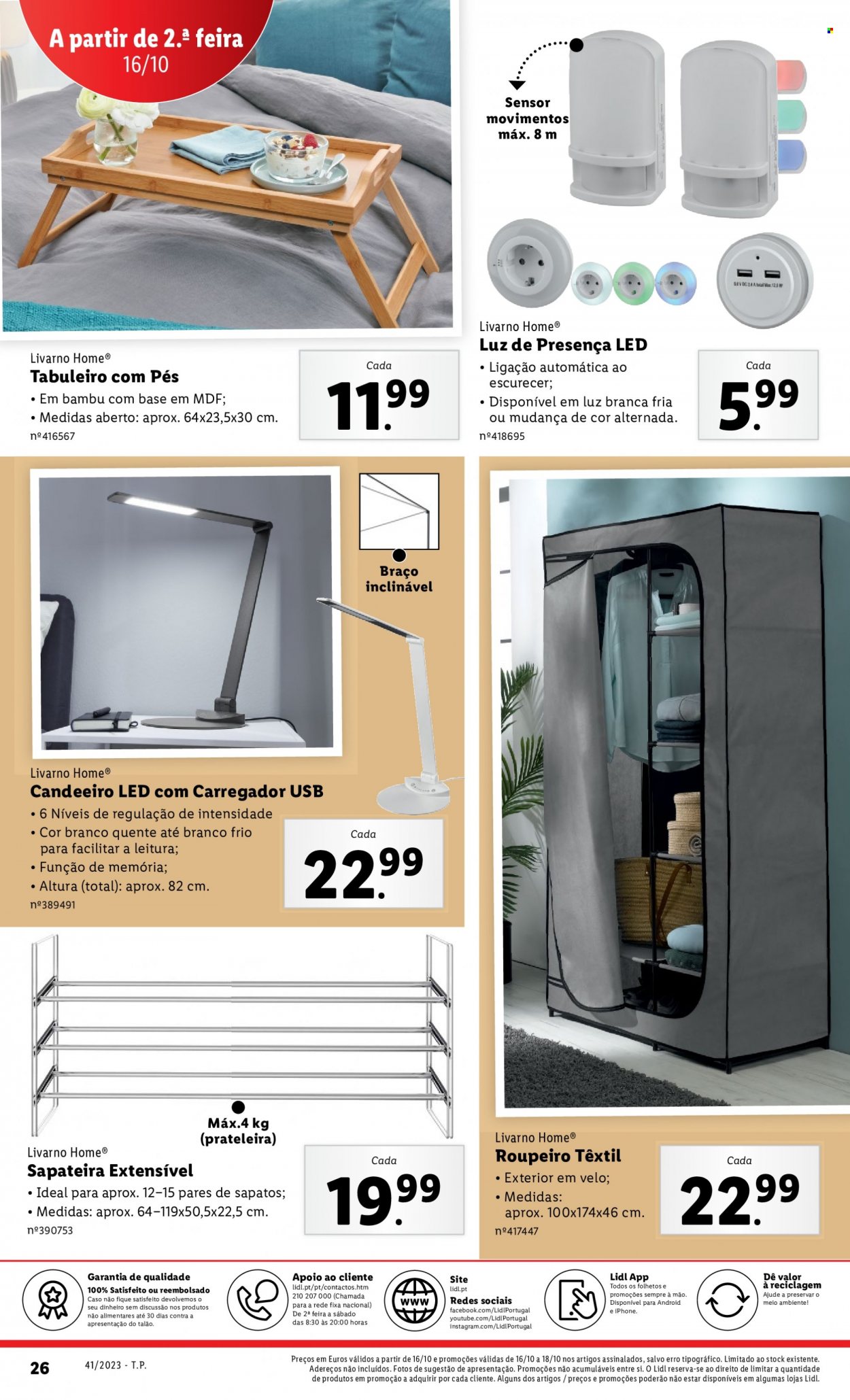 Folheto Lidl - 12.10.2023 - 18.10.2023. Página 26