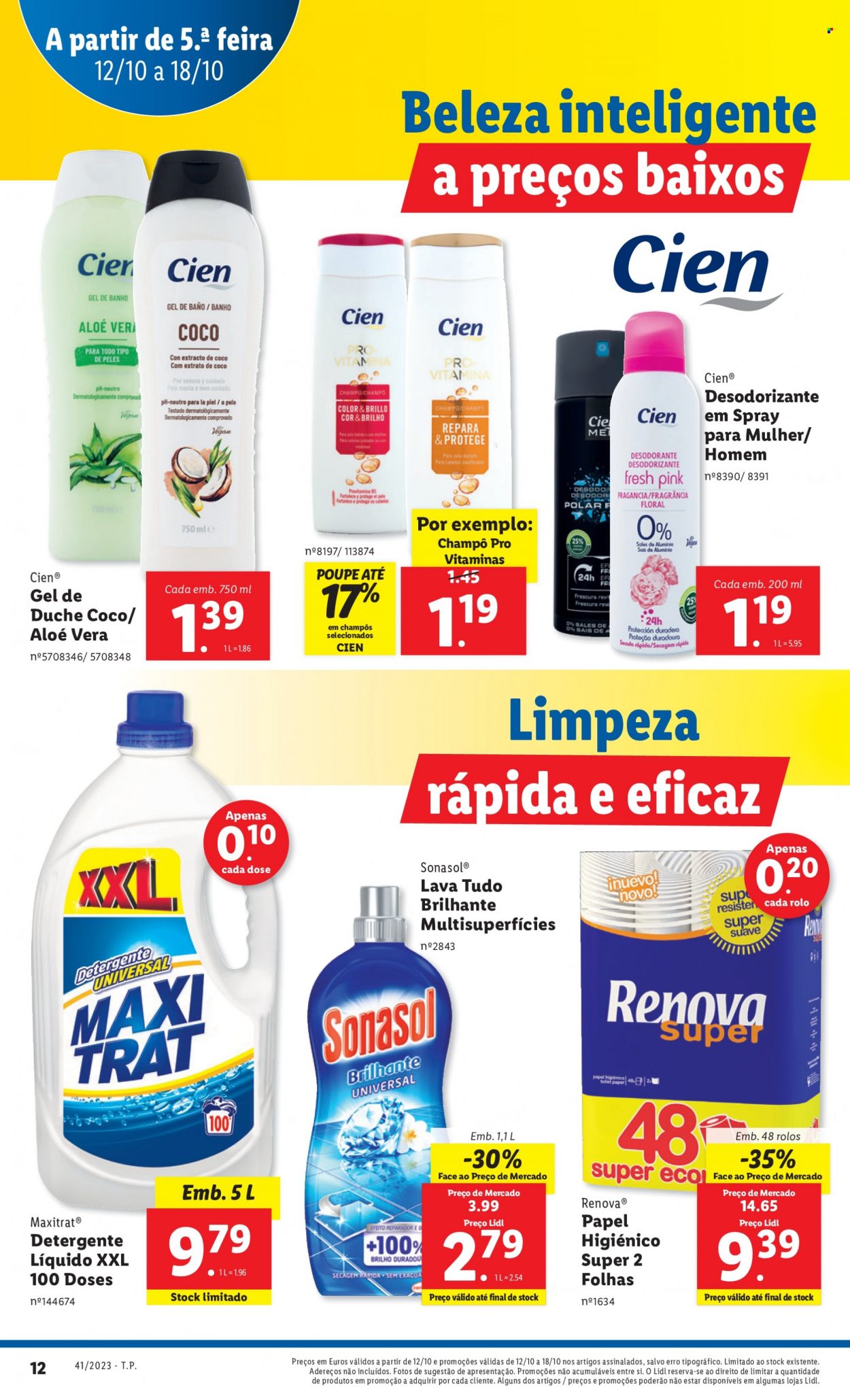 Folheto Lidl - 12.10.2023 - 18.10.2023. Página 38