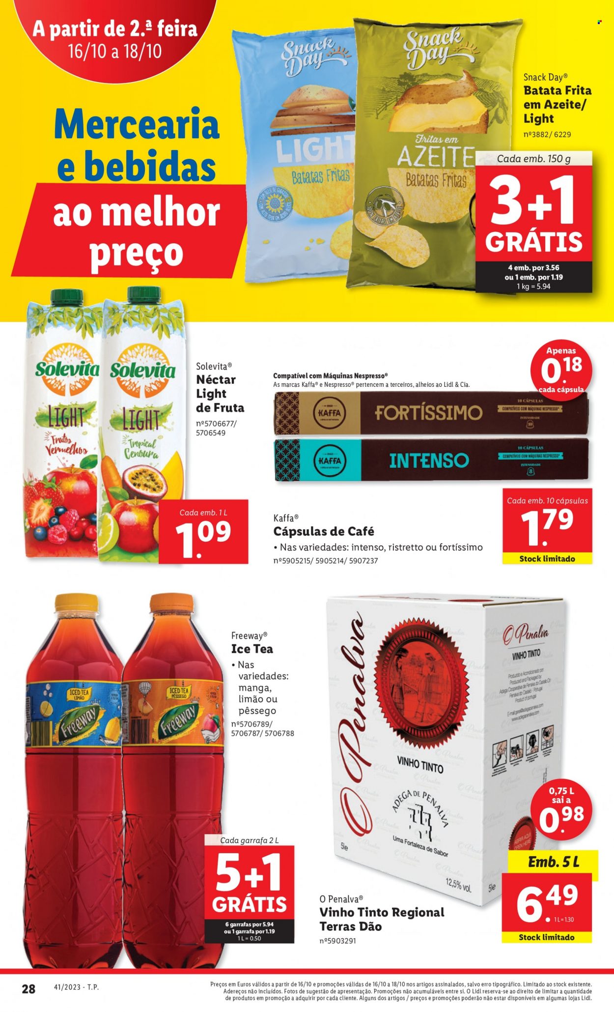 Folheto Lidl - 12.10.2023 - 18.10.2023. Página 54