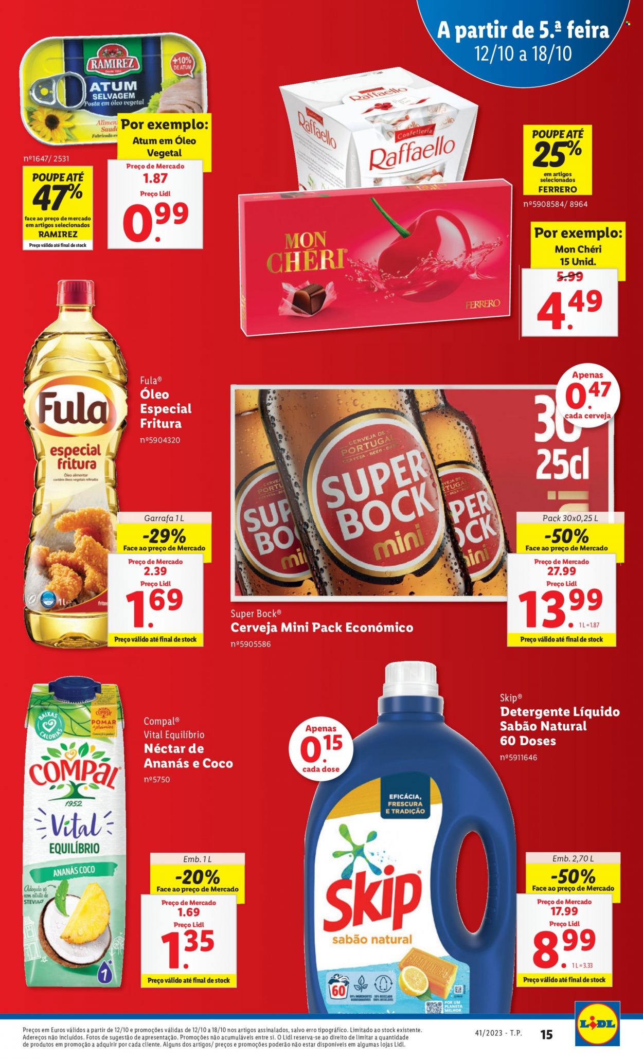Folheto Lidl - 12.10.2023 - 18.10.2023. Página 15