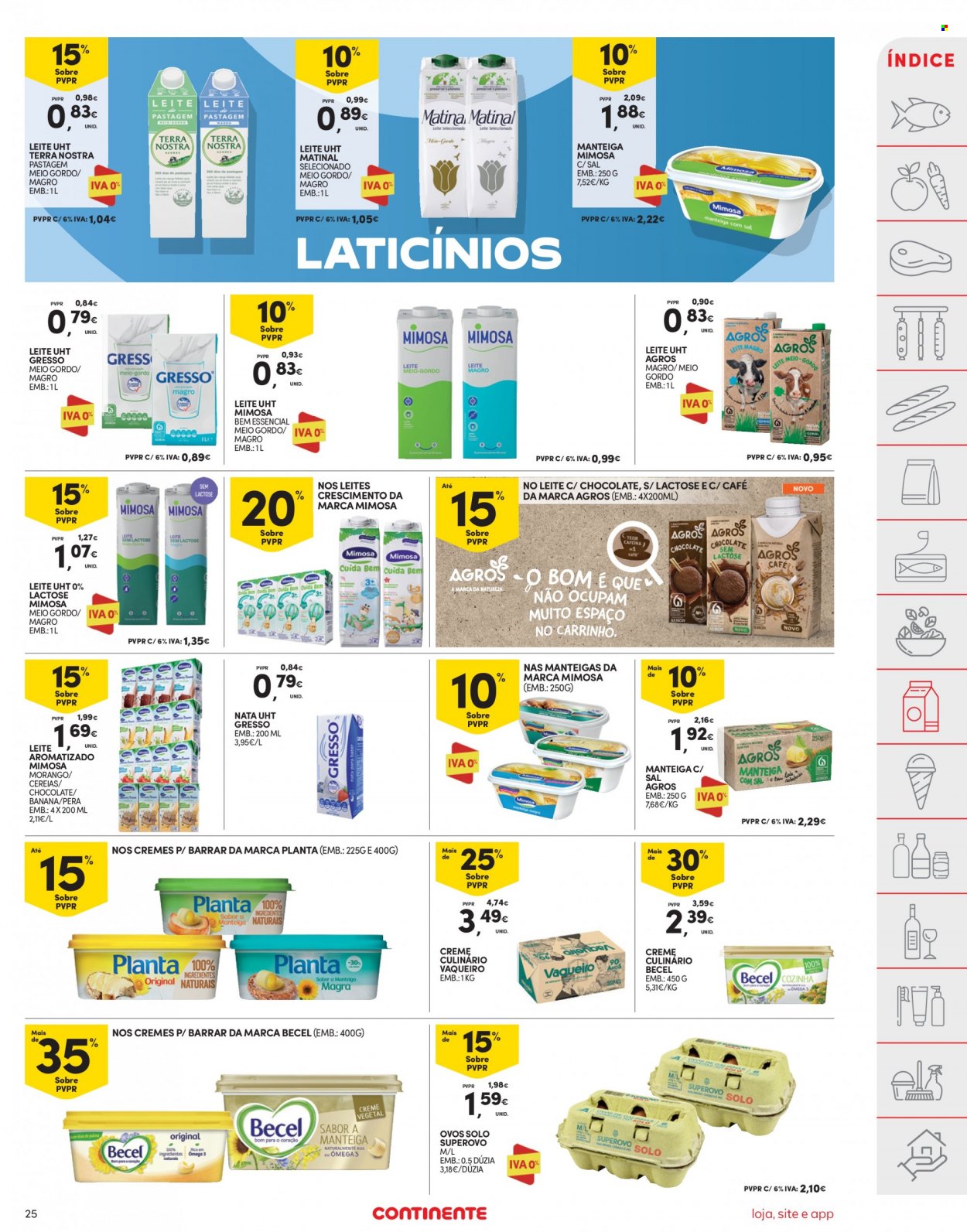 Folheto Continente - 10.10.2023 - 16.10.2023. Página 25