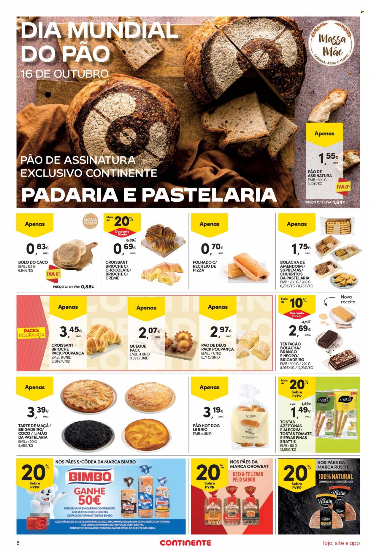 Folheto Continente Bom Dia - 10.10.2023 - 16.10.2023. Página 8