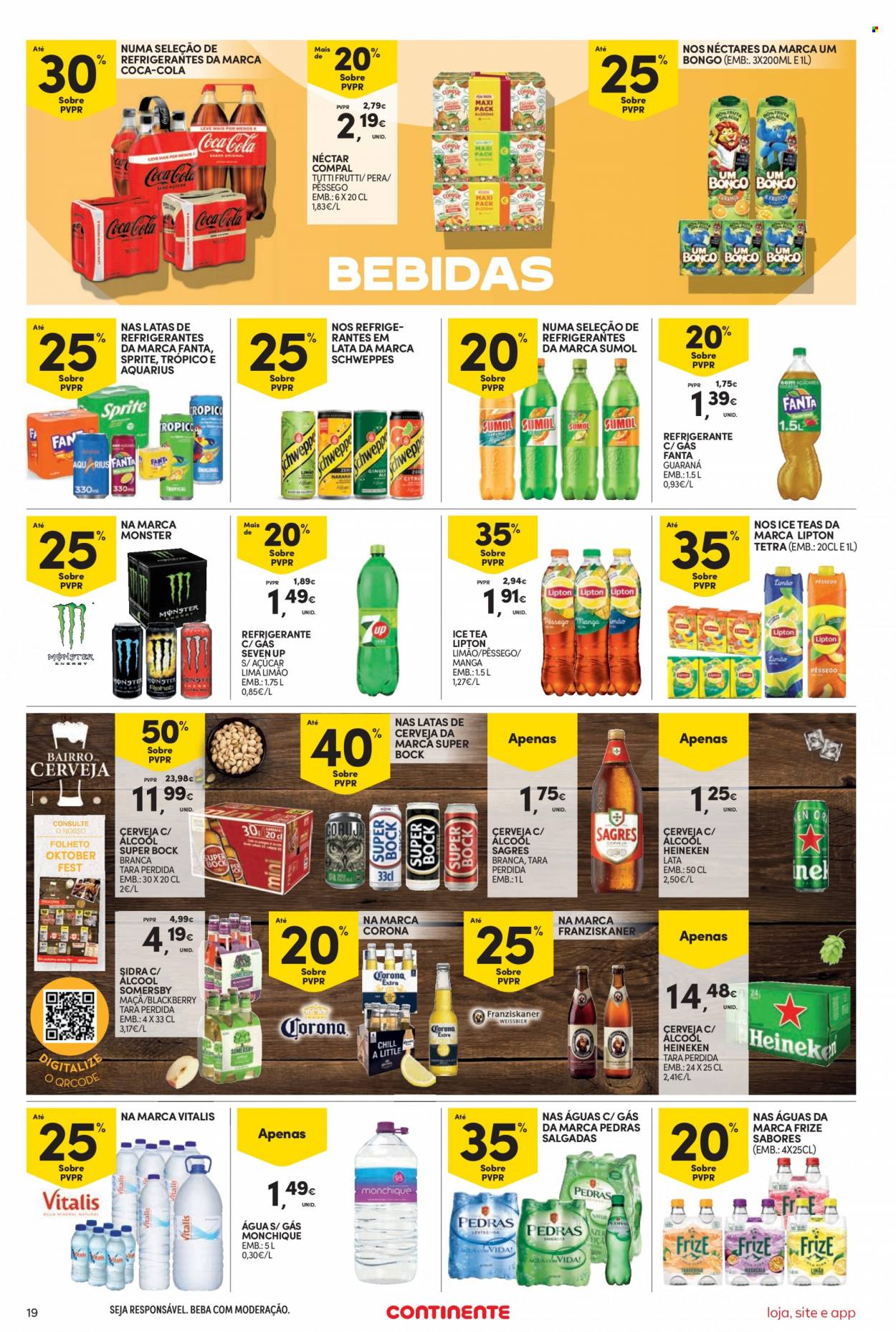 Folheto Continente Bom Dia - 10.10.2023 - 16.10.2023. Página 19